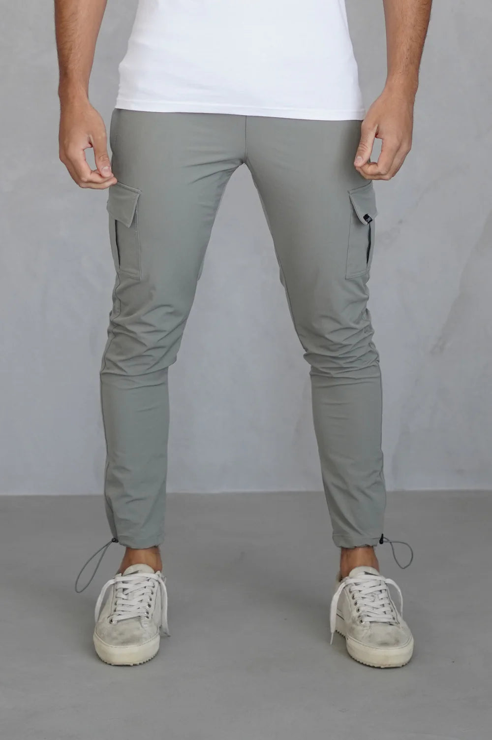 CAPO UTILITY CARGO PANT TOGGLE V2 - COLOUR LIGHT GREY