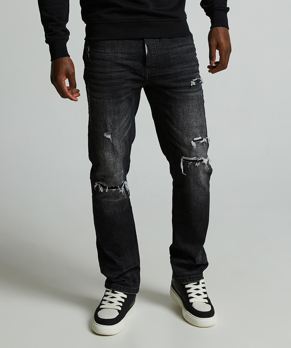 Alessandro Zavetti Pacelli Loose Stacked Fit Denim Jean
