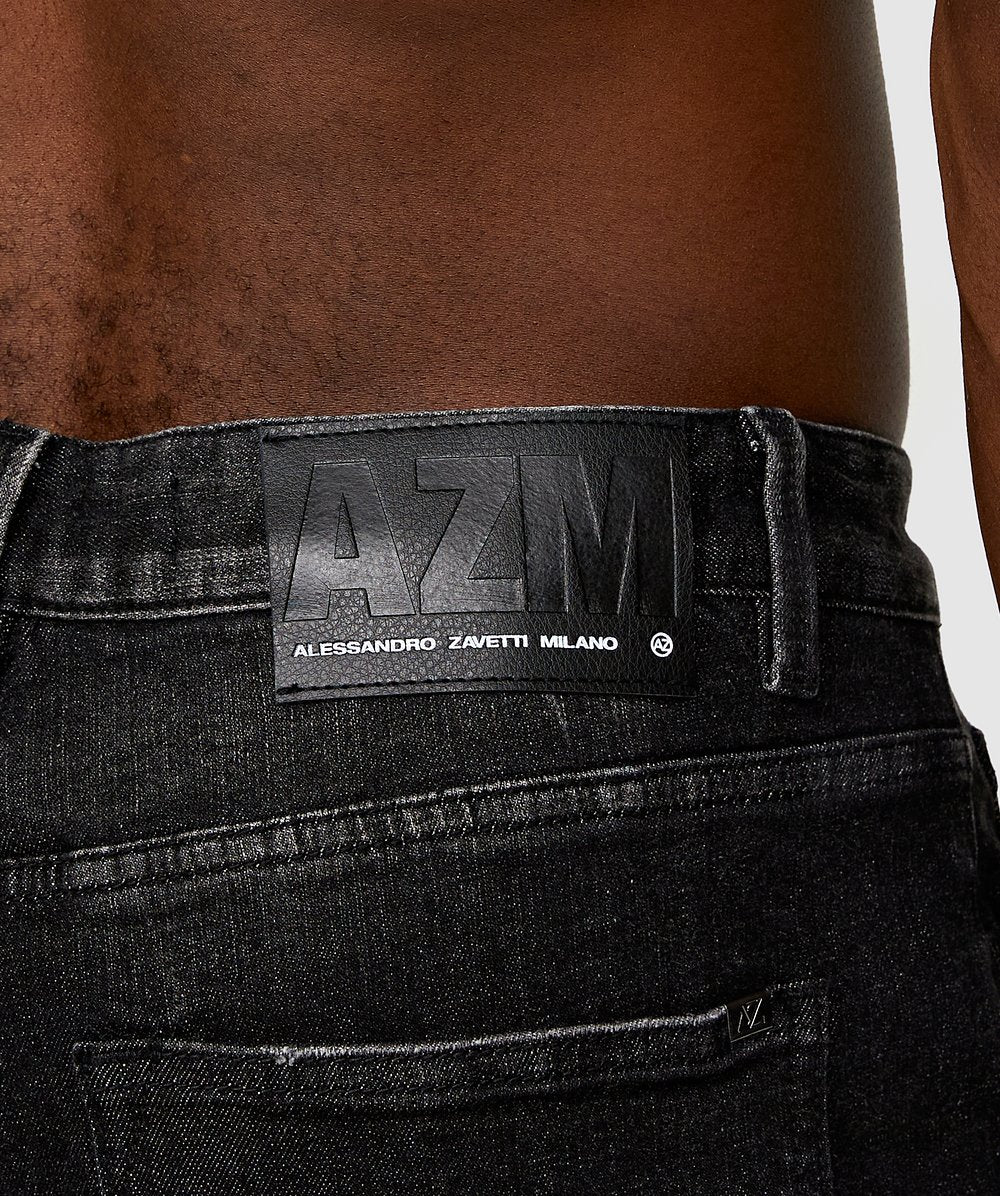 Alessandro Zavetti Pacelli Loose Stacked Fit Denim Jean