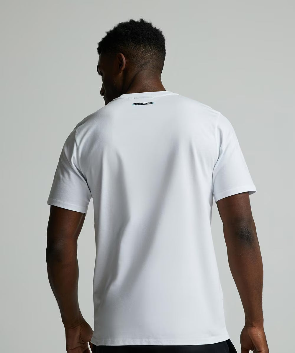 Alessandro Zavetti Sciopero 2.0 T-Shirt OPTIC WHITE