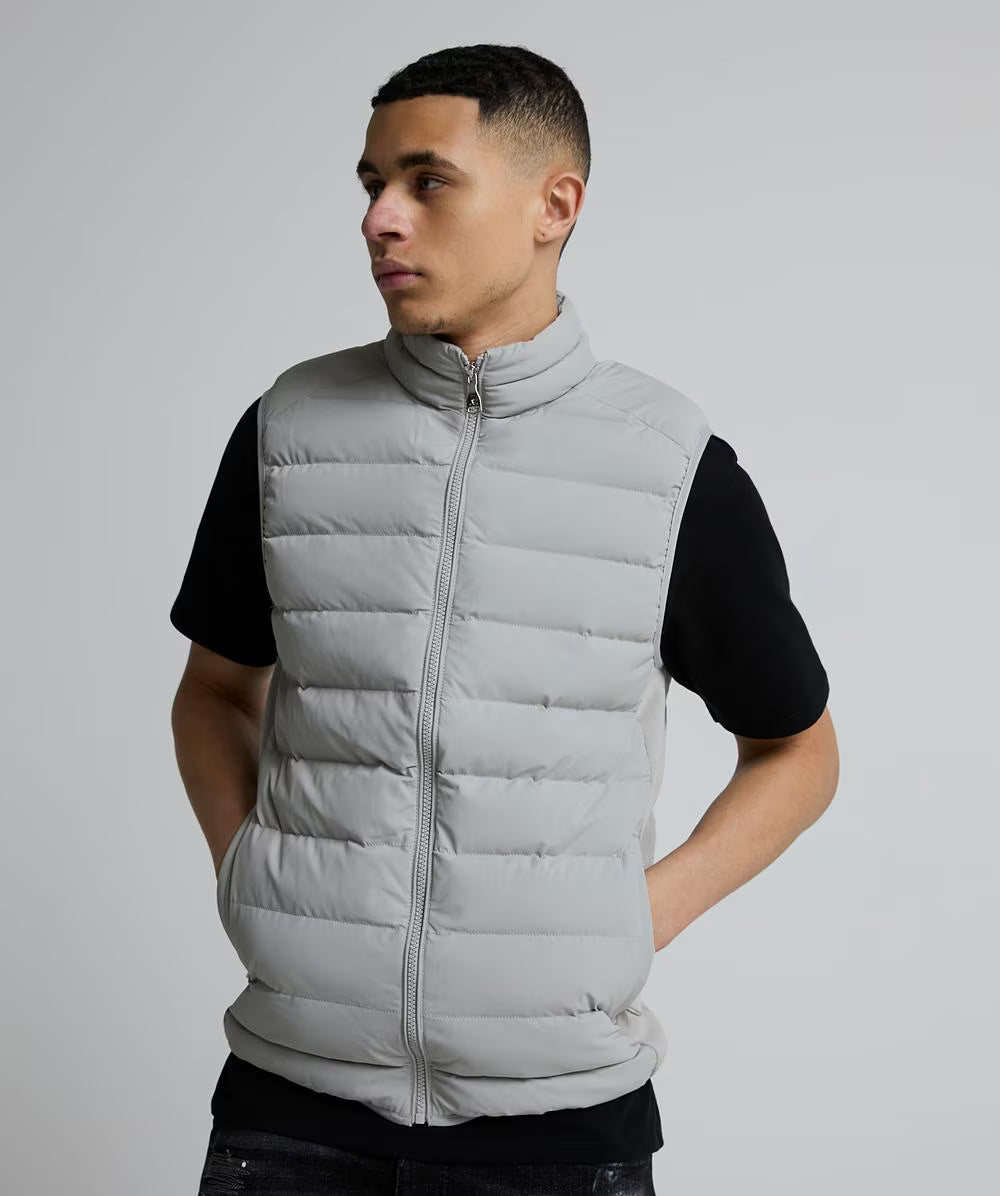 Alessandro Zavetti Masso Padded Gilet SILVER THYME