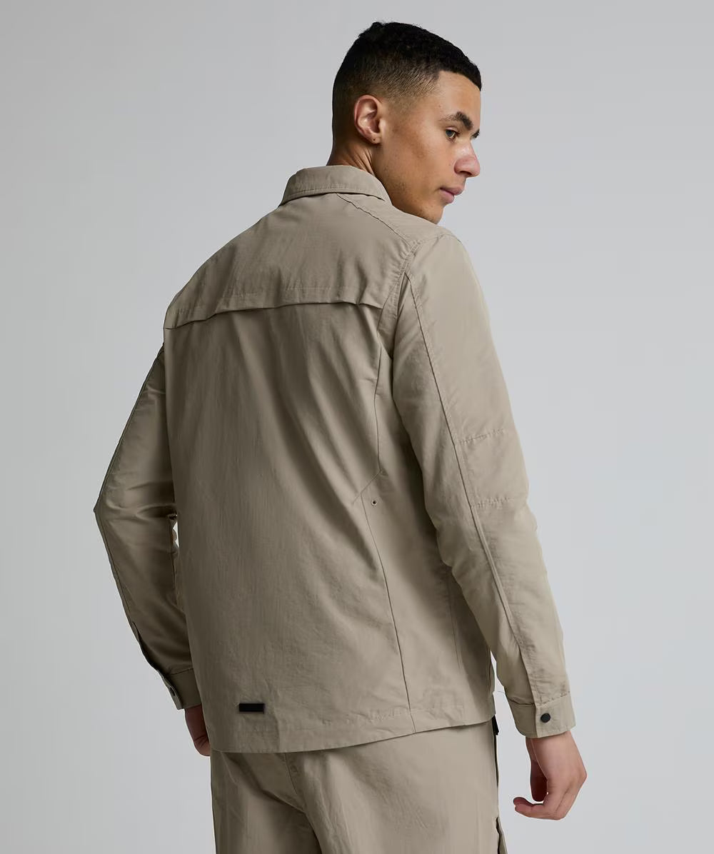 Alessandro Zavetti Flotiro Tech Overshirt SILVERSCAPE