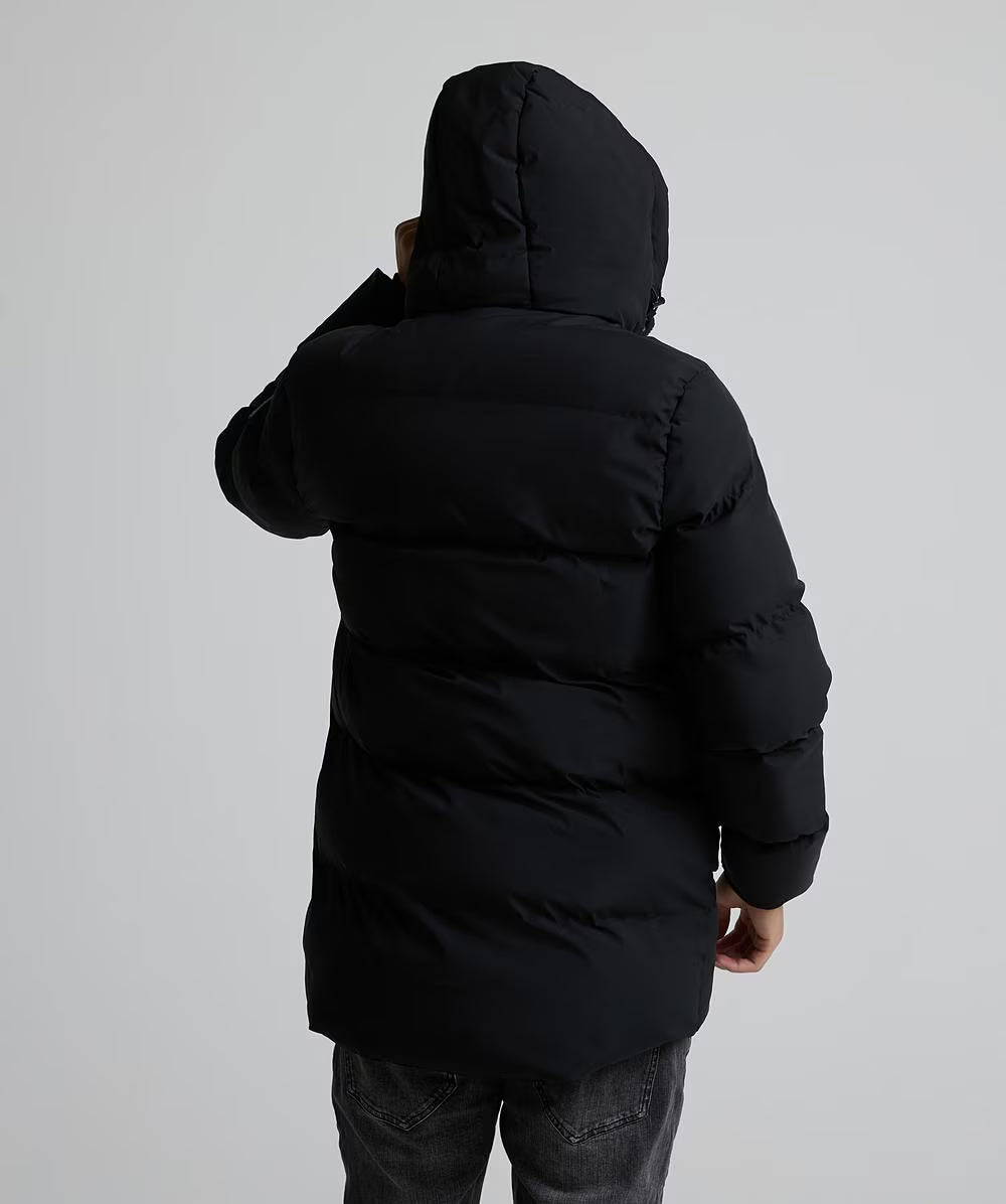 Alessandro Zavetti Formello Puffer Parka Jacket BLACK