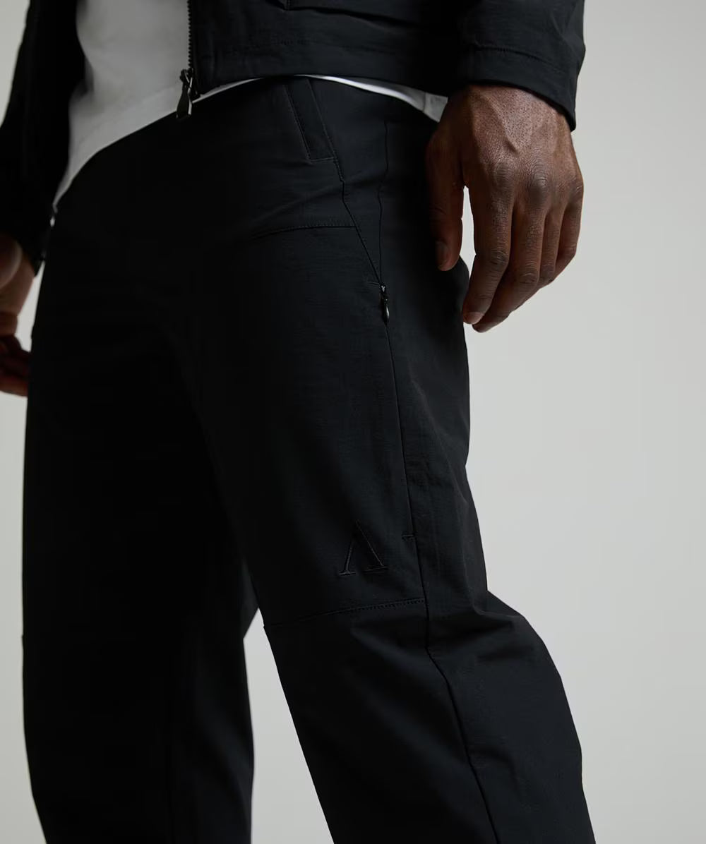 Alessandro Zavetti Rossano Woven Cargo Pant JET BLACK