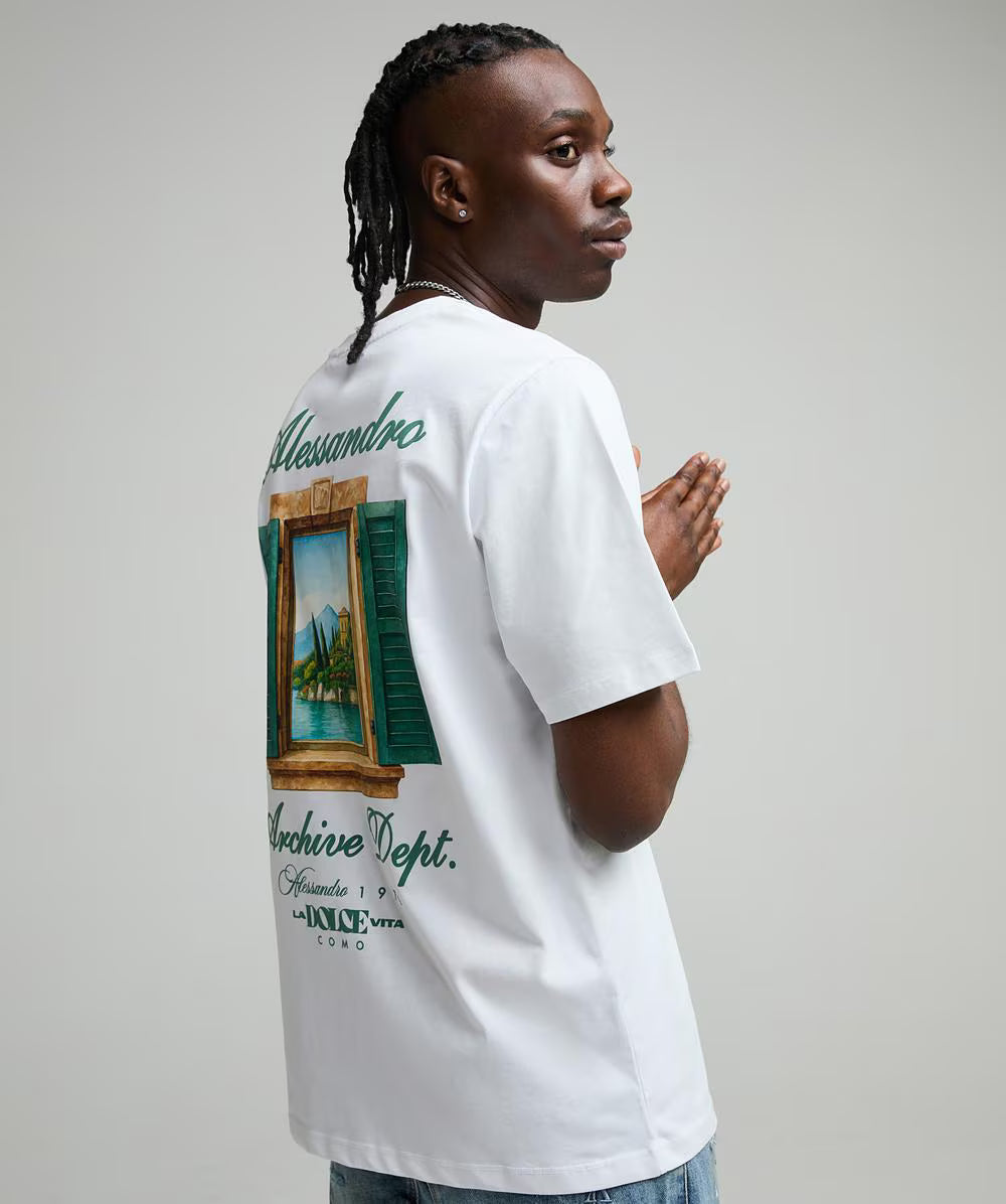 Alessandro Zavetti Ventana T-Shirt OPTIC WHITE