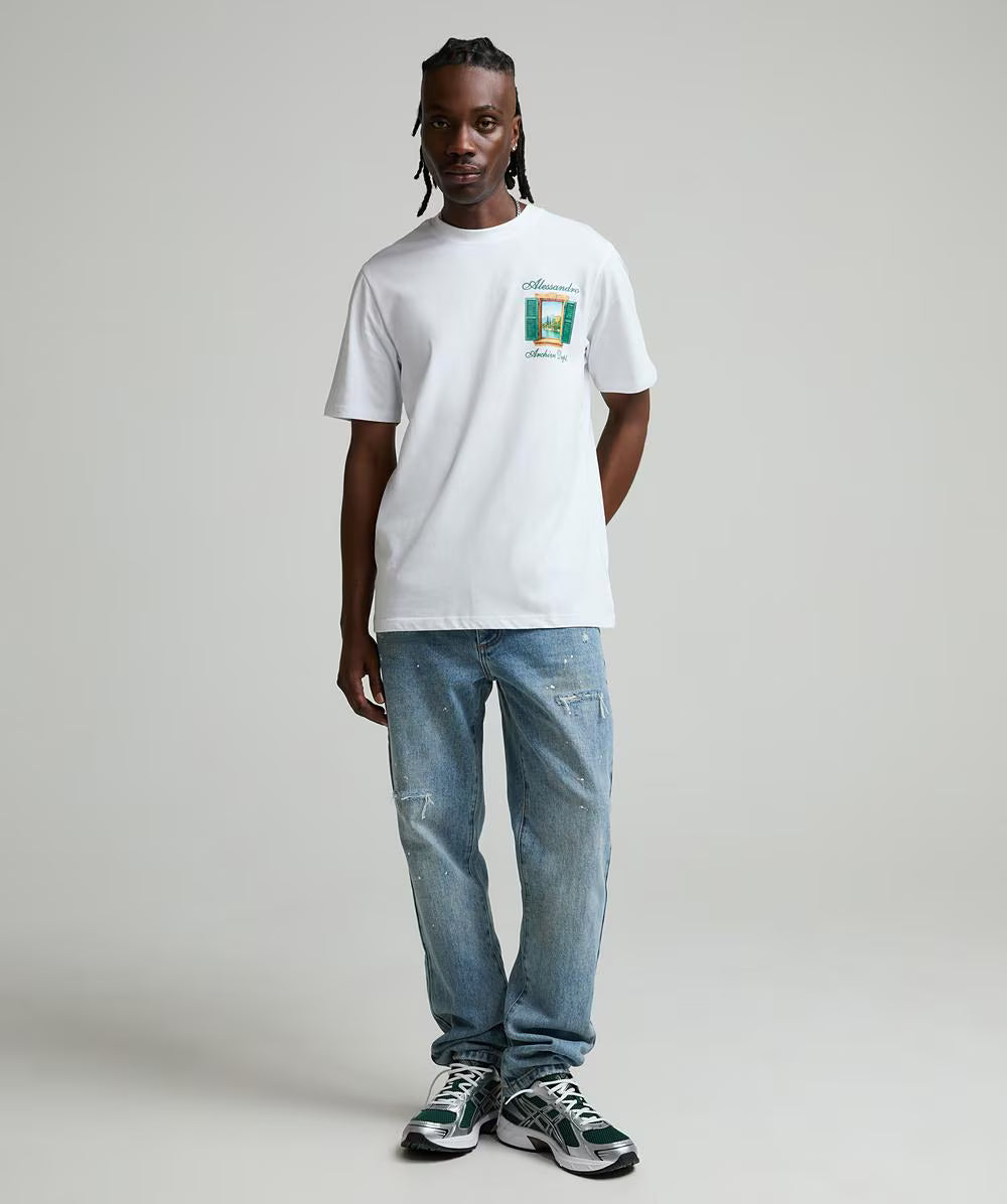 Alessandro Zavetti Ventana T-Shirt OPTIC WHITE