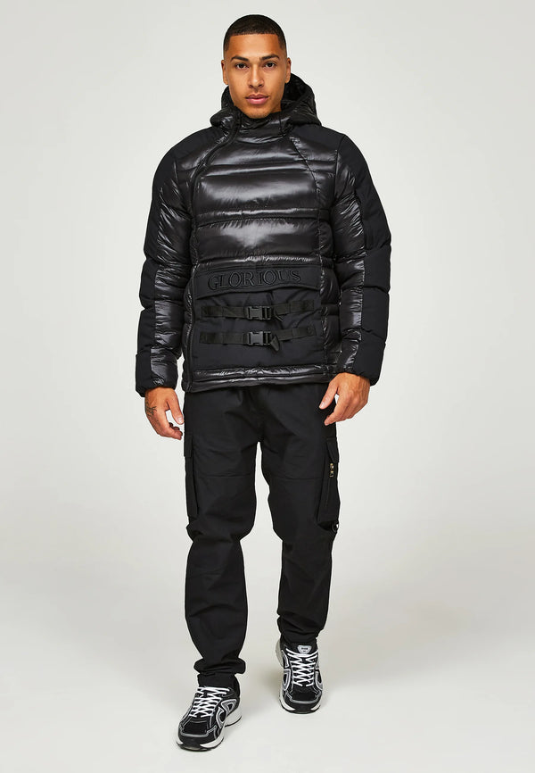 Glorious Gangsta NABREO PUFFER Winter jacket - BLACK