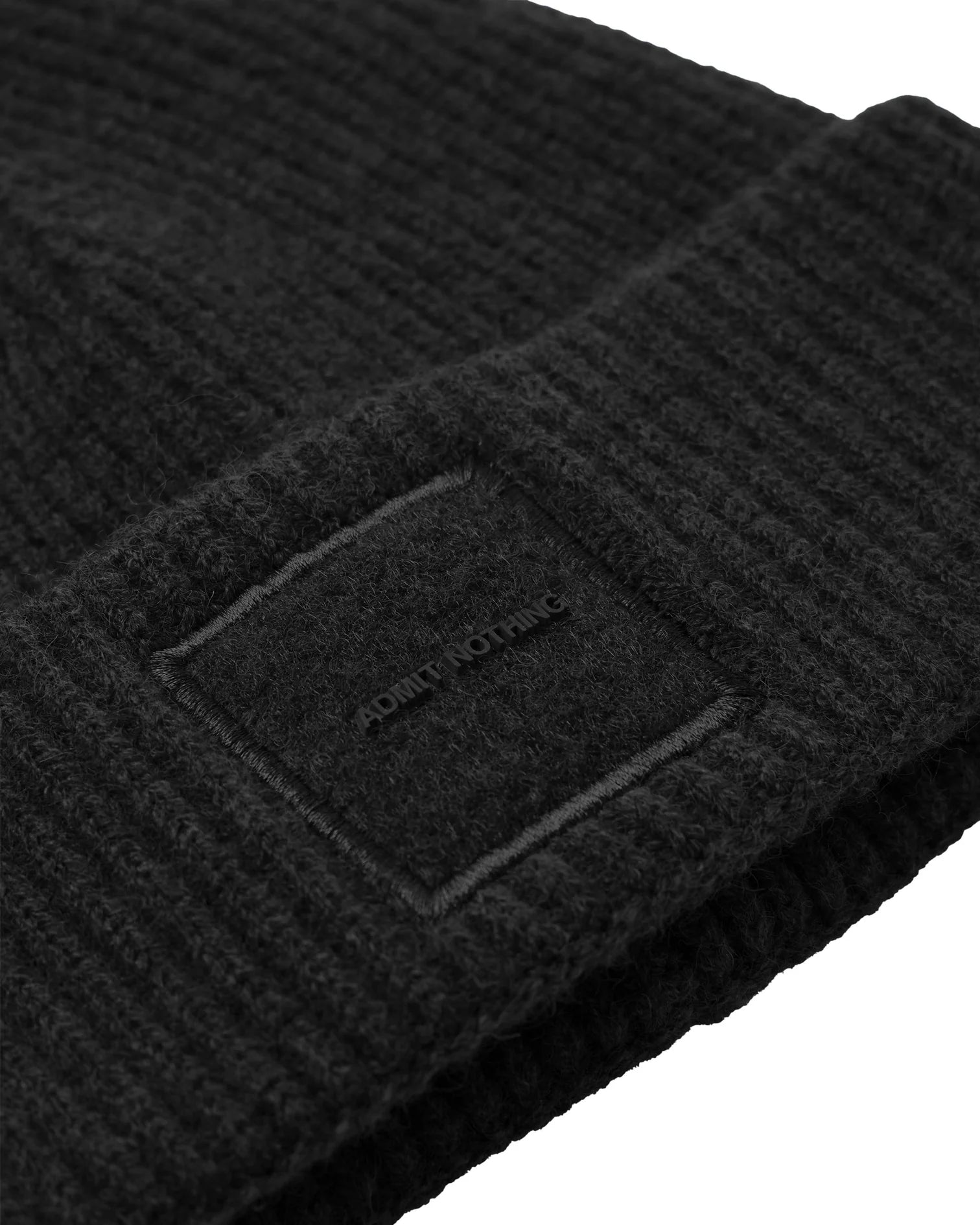 Weekend Offender Palmyra Rib Beanie - BLACK