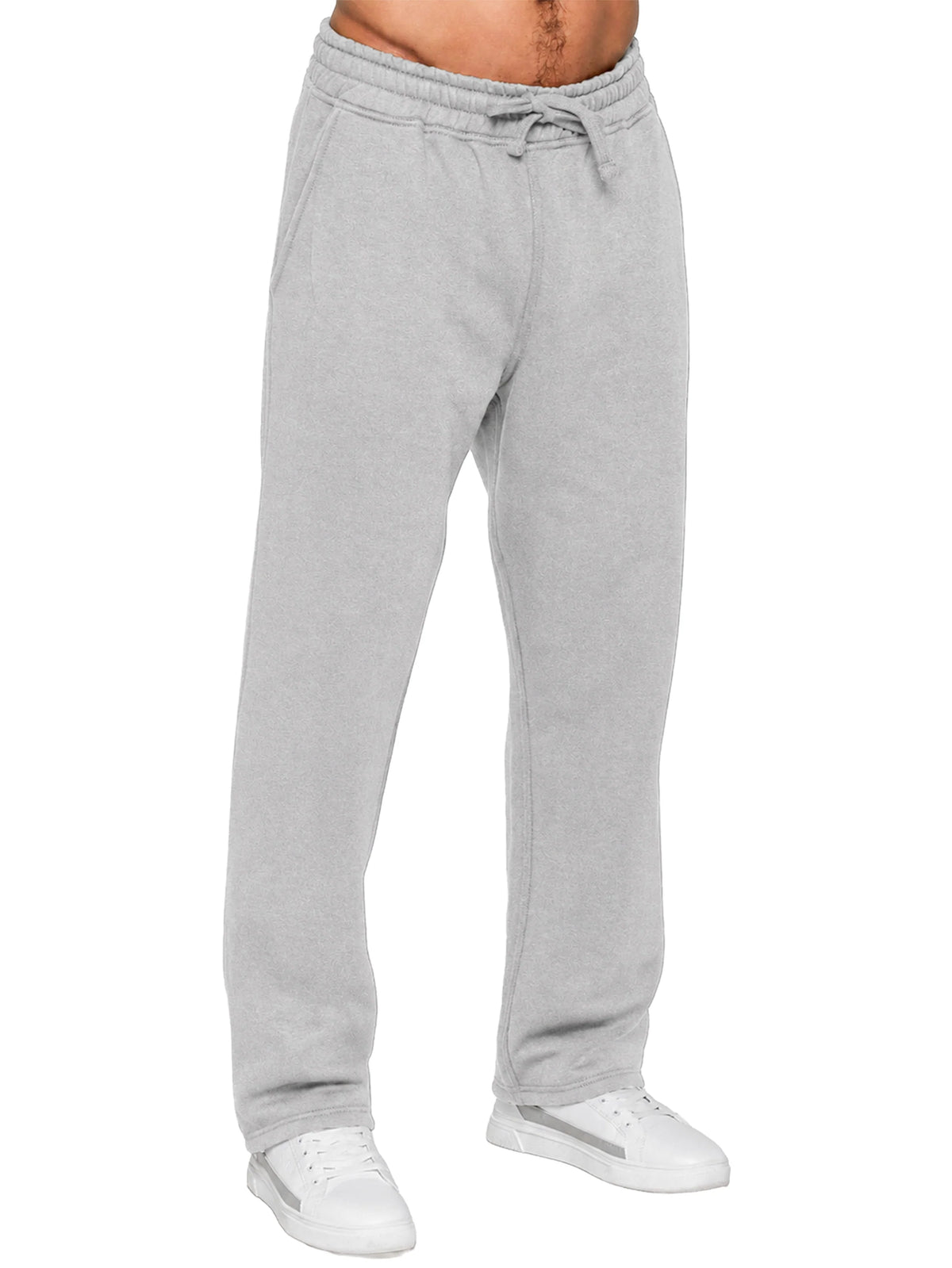 Enzo Jeans Maximo Straight Leg Joggers Light Grey