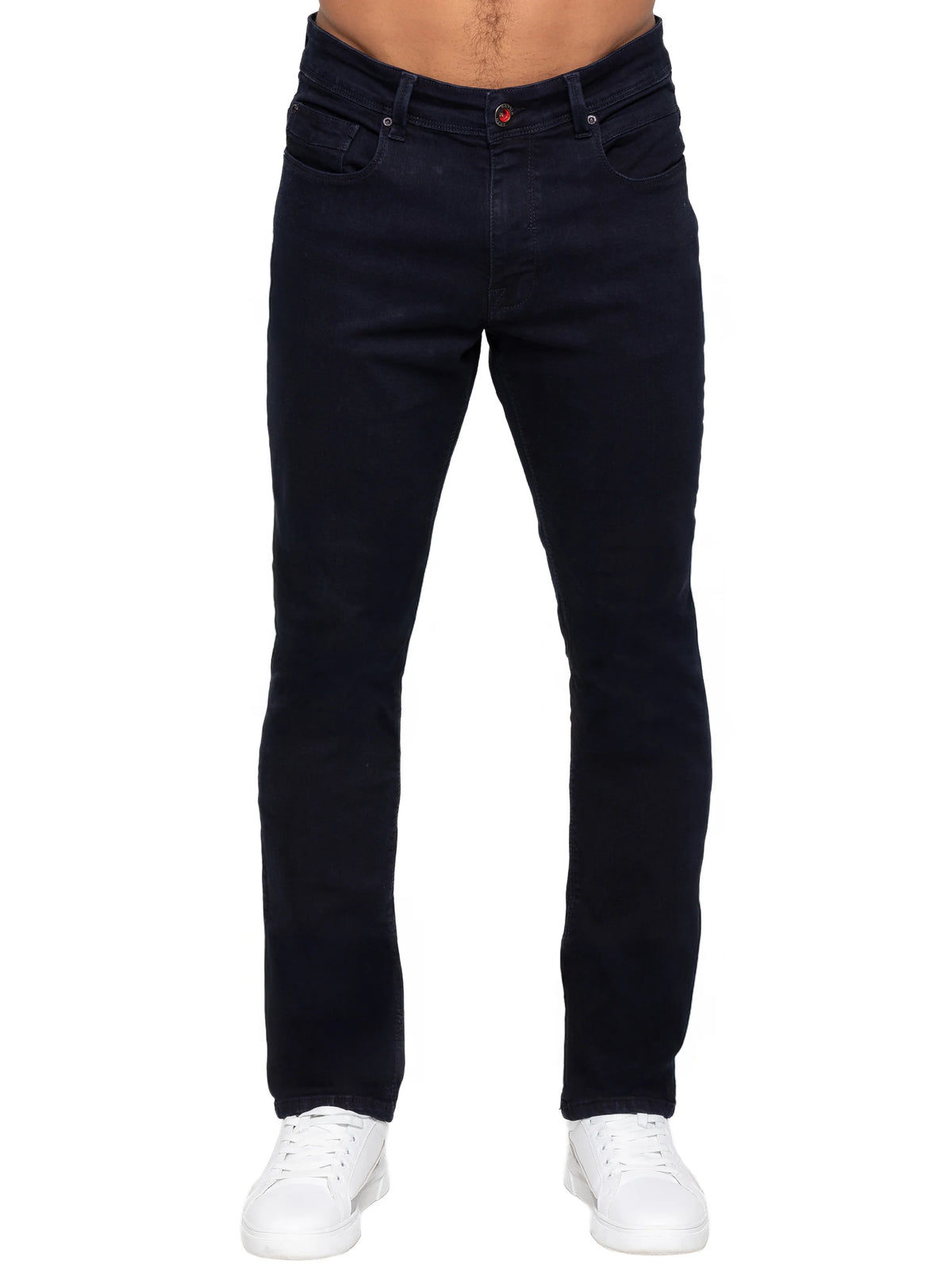 Enzo Jeans Damiano Tapered Actiflex Jeans Navy Blue