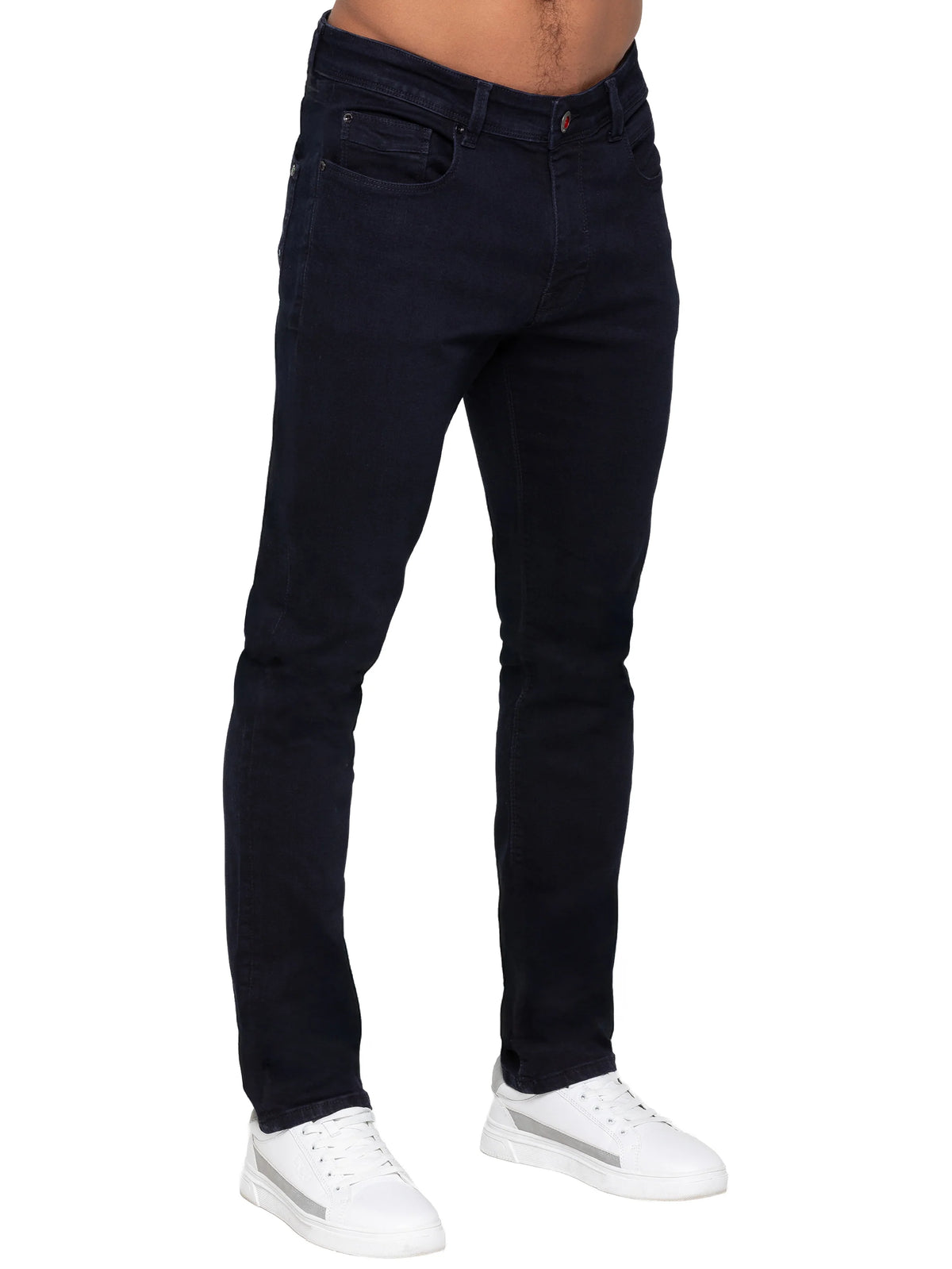 Enzo Jeans Damiano Tapered Actiflex Jeans Navy Blue