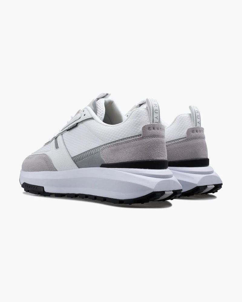 Cruyff Ambruzzia Ripstop Reflect Tumbled leather in Light Grey.