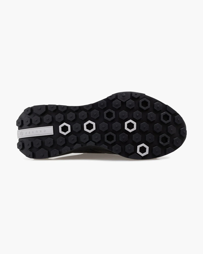 Cruyff Ambruzzia Ripstop Reflect Tumbled leather in BLACK