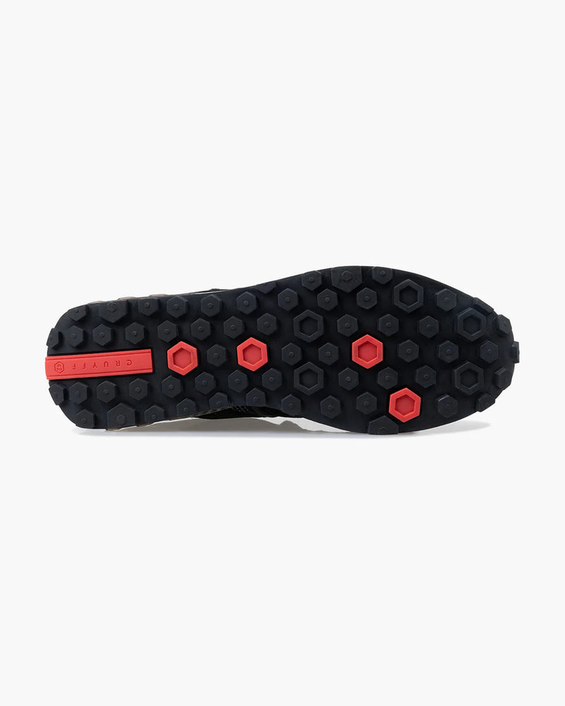 Cruyff Fearia Hex-Tech in Black and Red