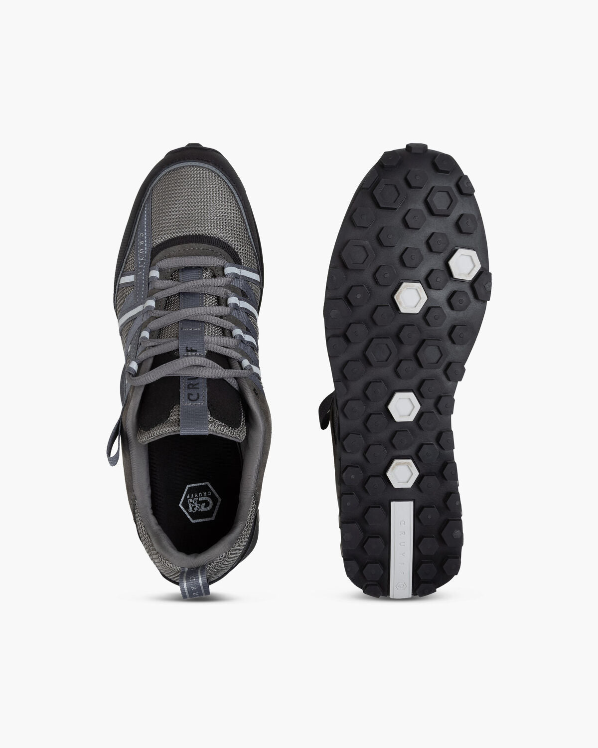 Cruyff Fearia Eclipse – Mid Silver Grey /Charcoal (CC261063-981)