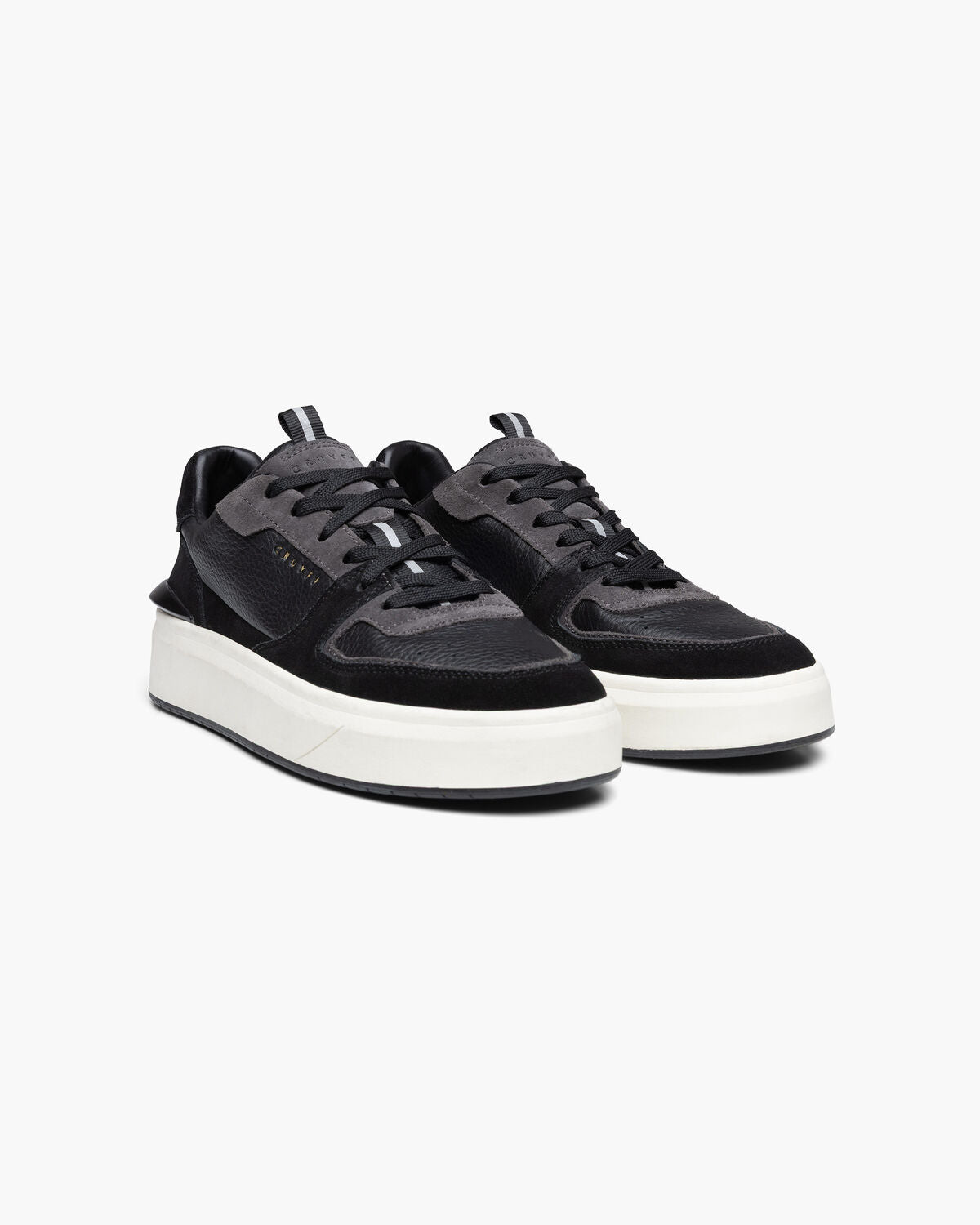 Cruyff Surefire Tennis Trainers Black/Dark Grey