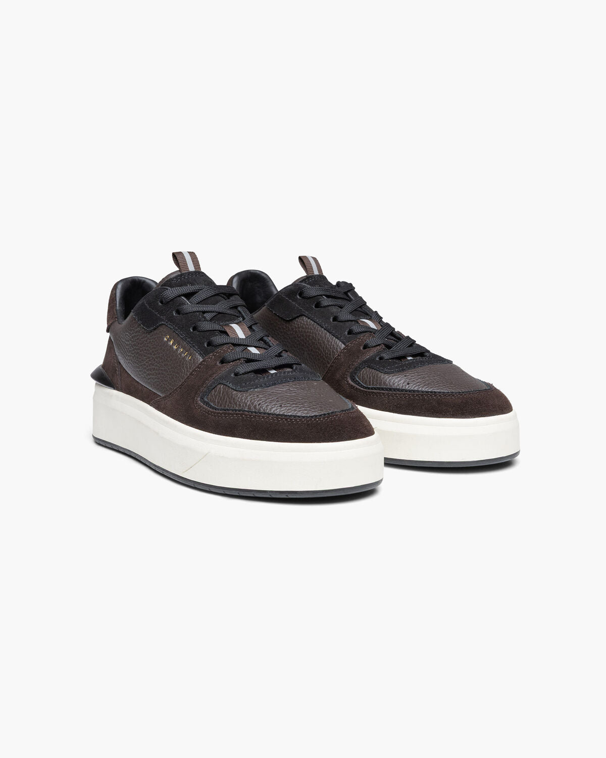 Cruyff Surefire Tennis Trainers Dark Brown
