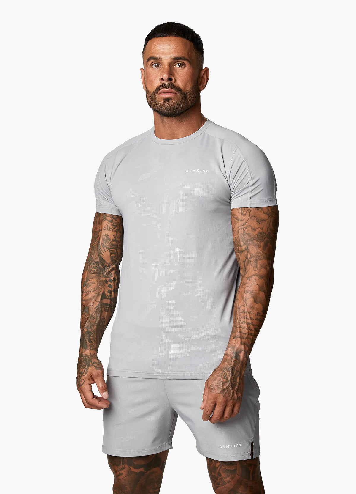 Gym king sales white shirt
