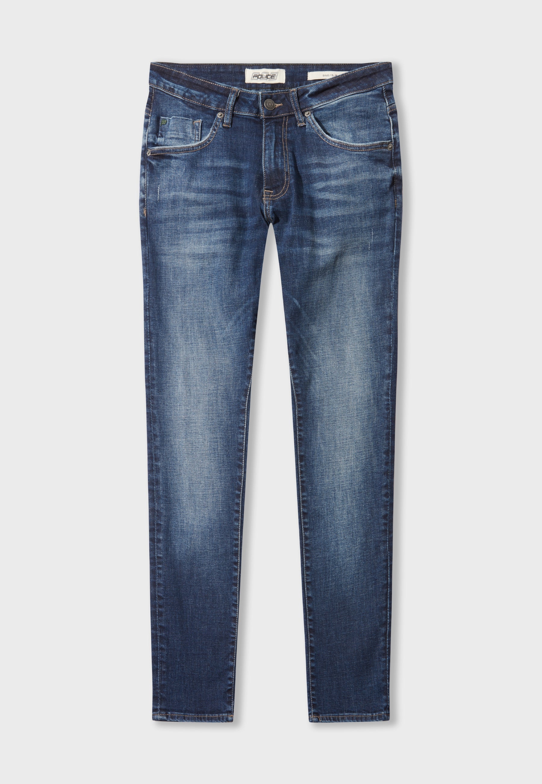 883 Police TODD 1020 Dino Slim Fit Jeans BLUE DENIM