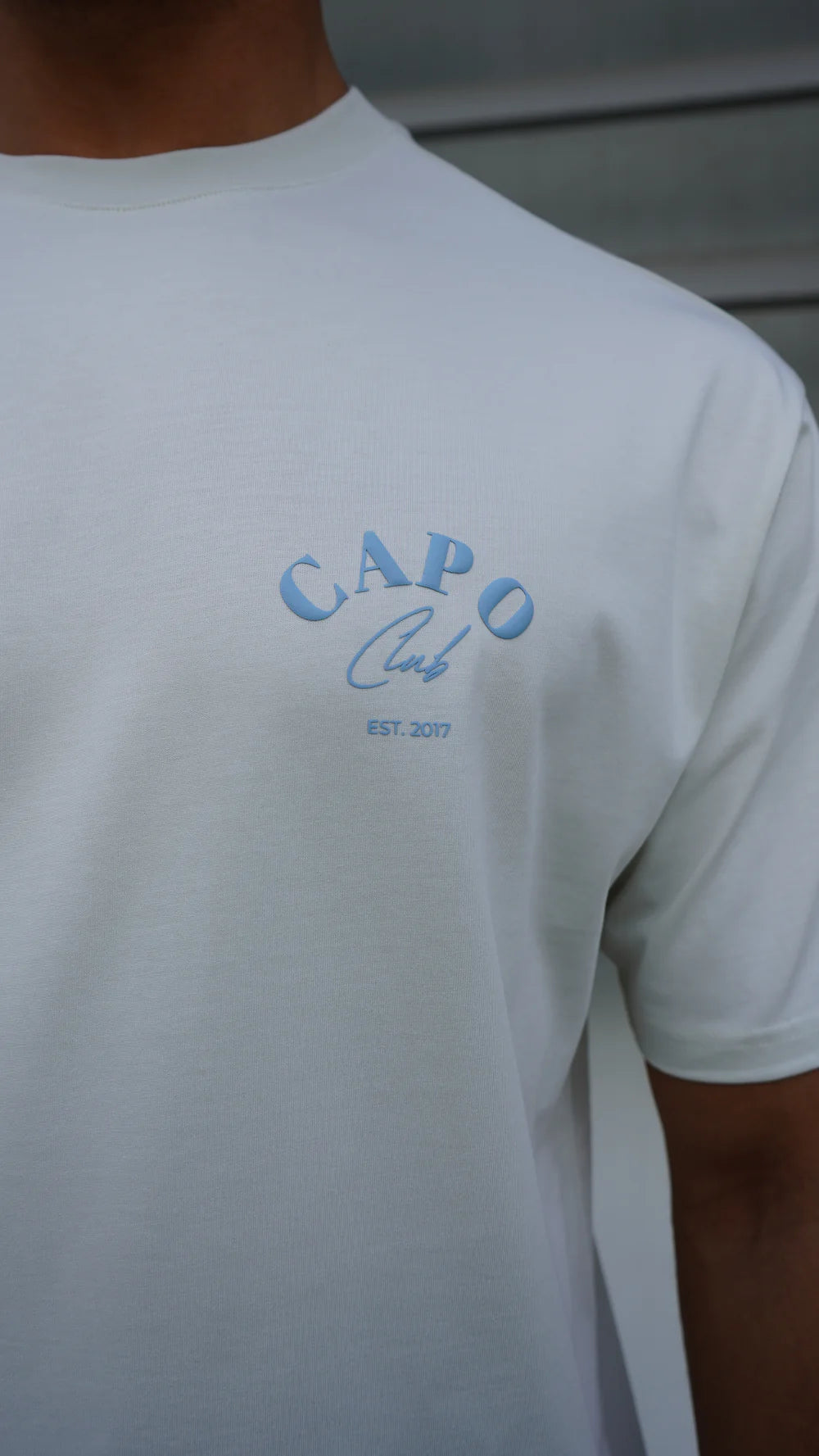 Capo Beach Club Relaxed Fit T-Shirt COLOUR Ecru