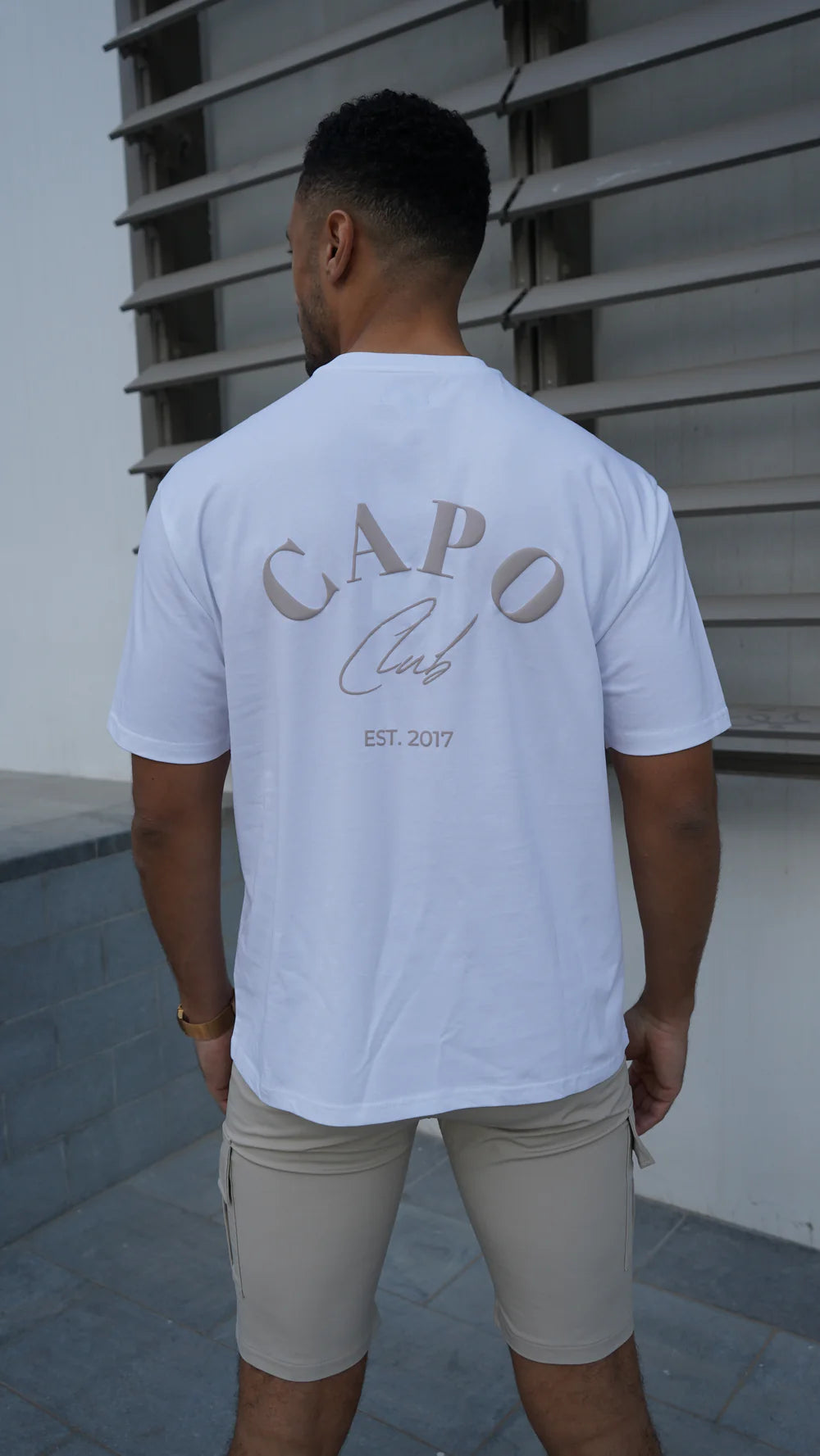 Capo Beach Club relaxed fit T-Shirt COLOUR White