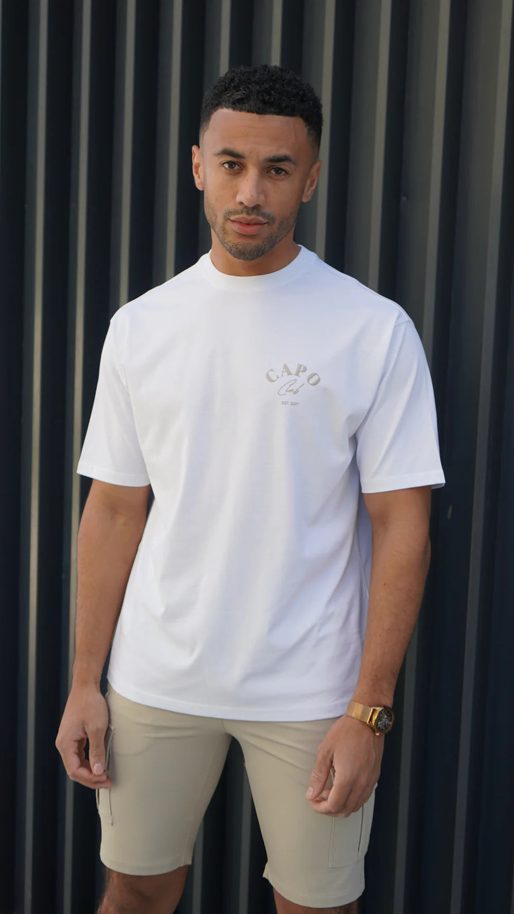 Capo Beach Club relaxed fit T-Shirt COLOUR White