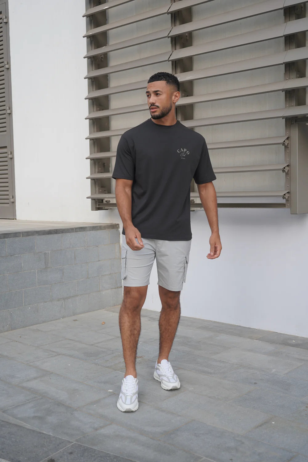 Capo Beach Club T-Shirt - CHARCOAL