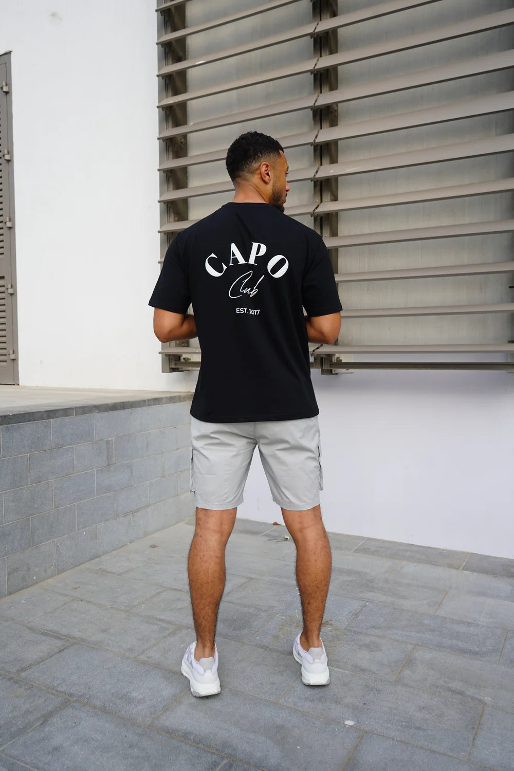 Capo Beach Club T-Shirt - BLACK