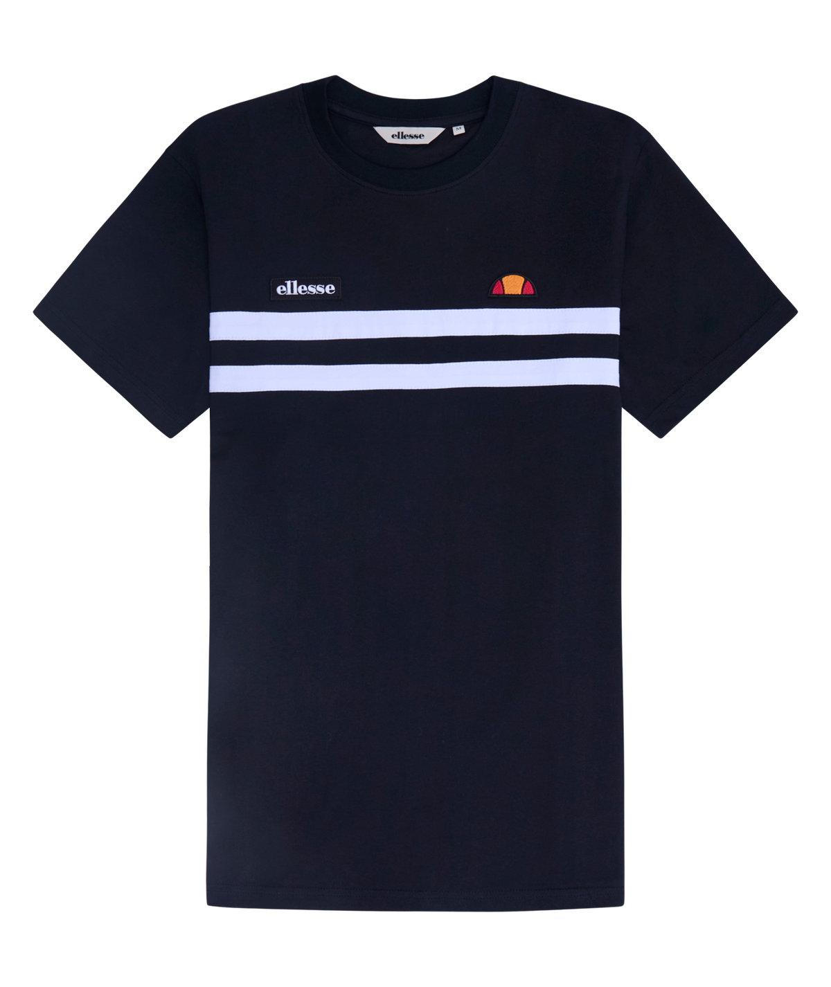 Ellesse Venire Panel T-Shirt Black/White