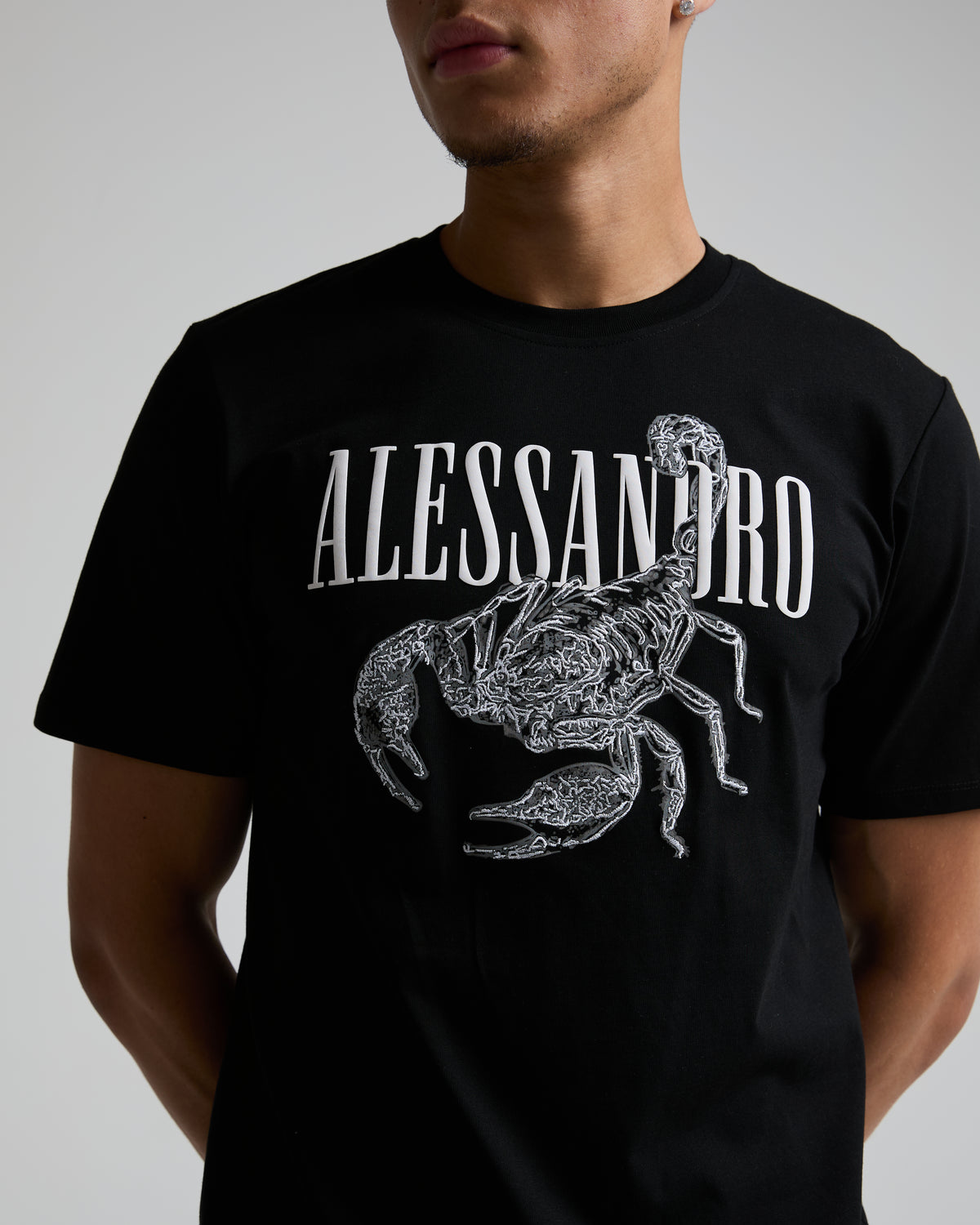 T-shirt Alessandro Zavetti Veleno noir