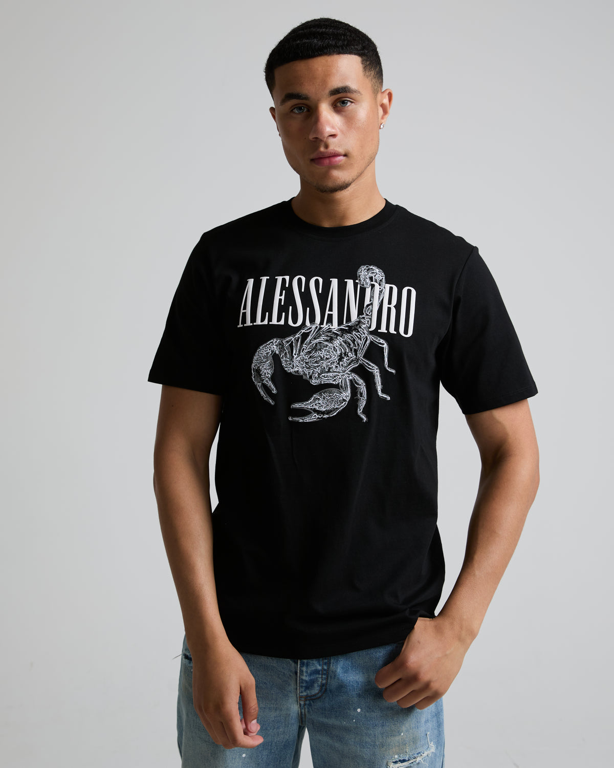 T-shirt Alessandro Zavetti Veleno noir