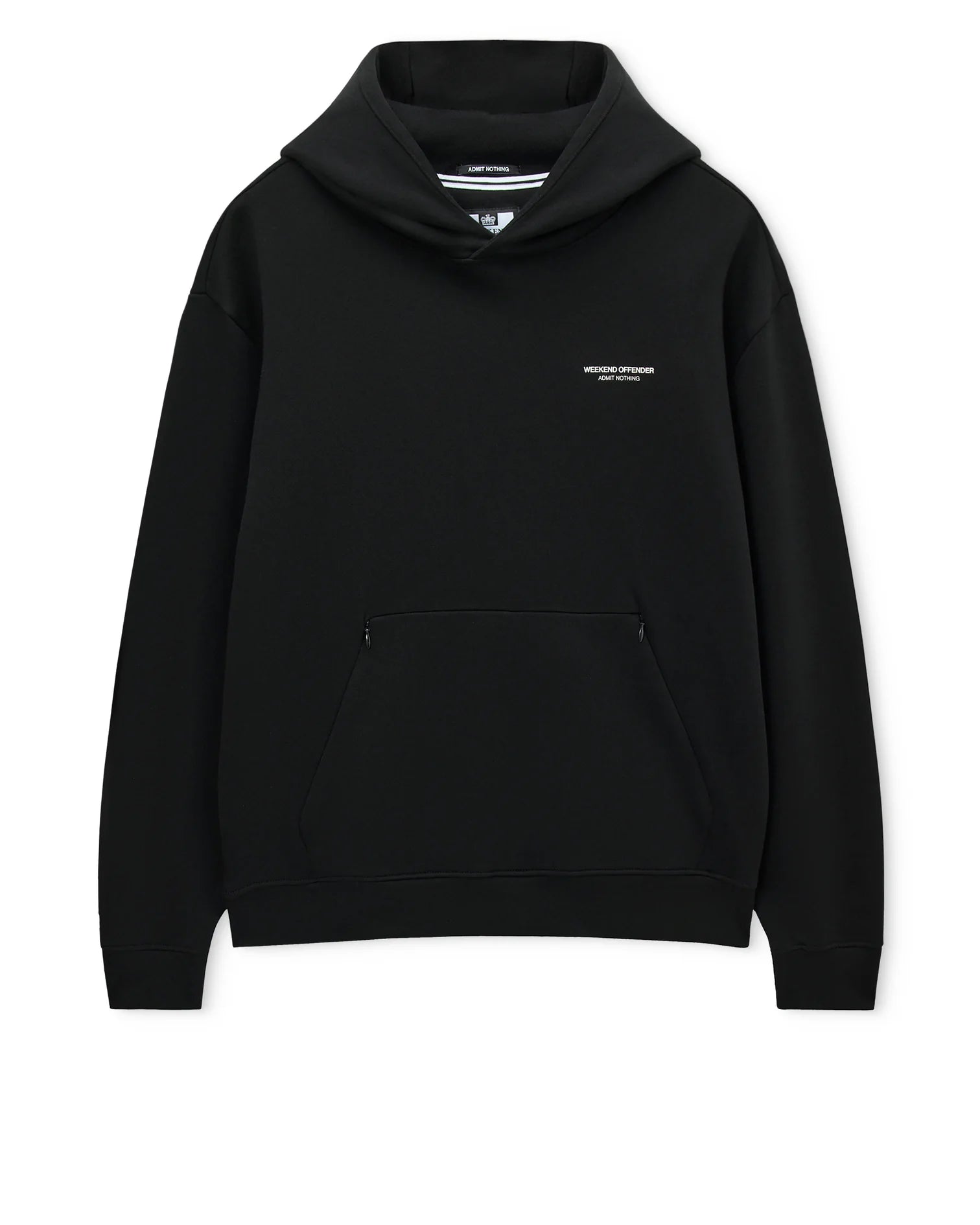Weekend Offender Pares Hoodie Black/Ghost