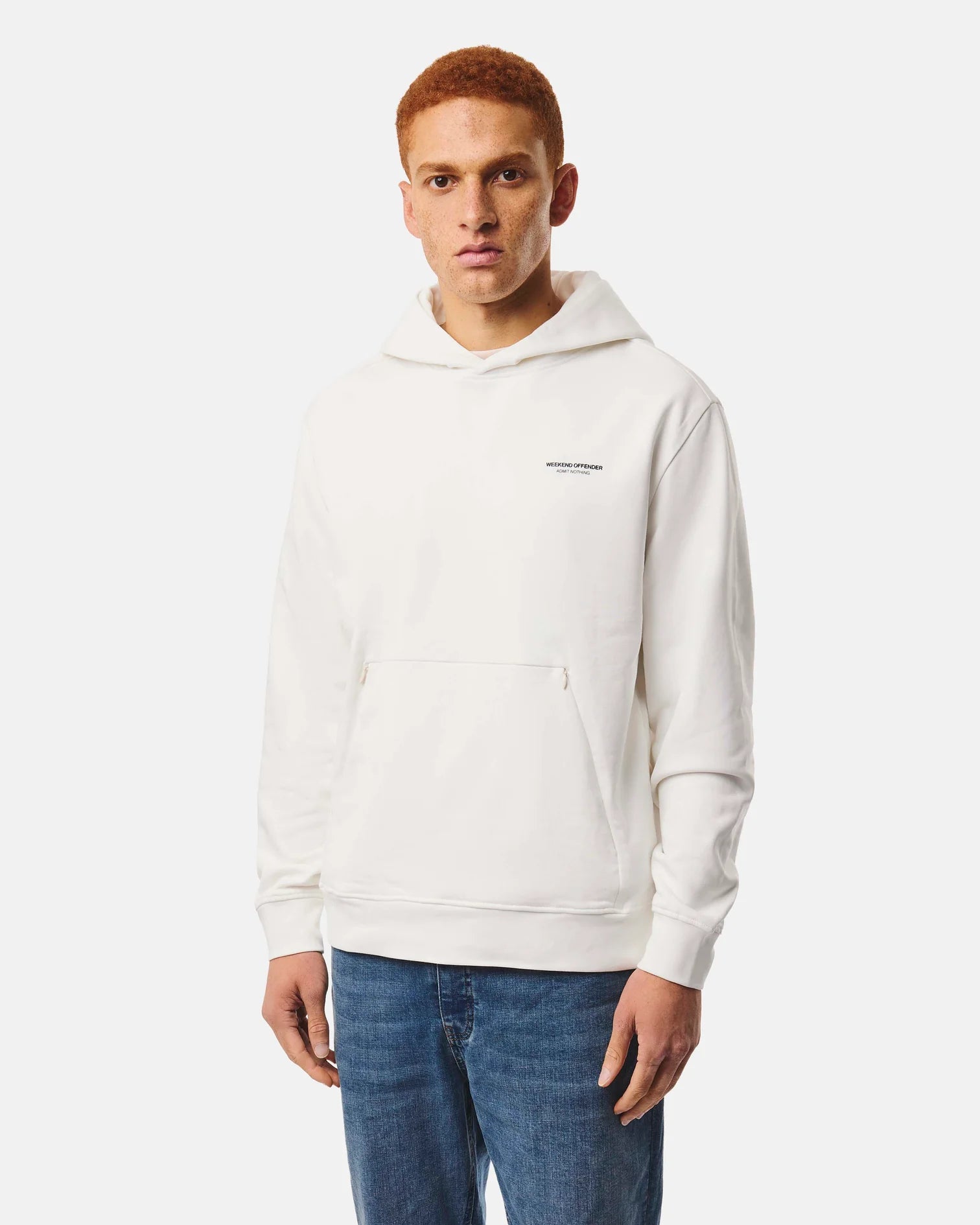 Weekend Offender Pares Hoodie Ghost/Black