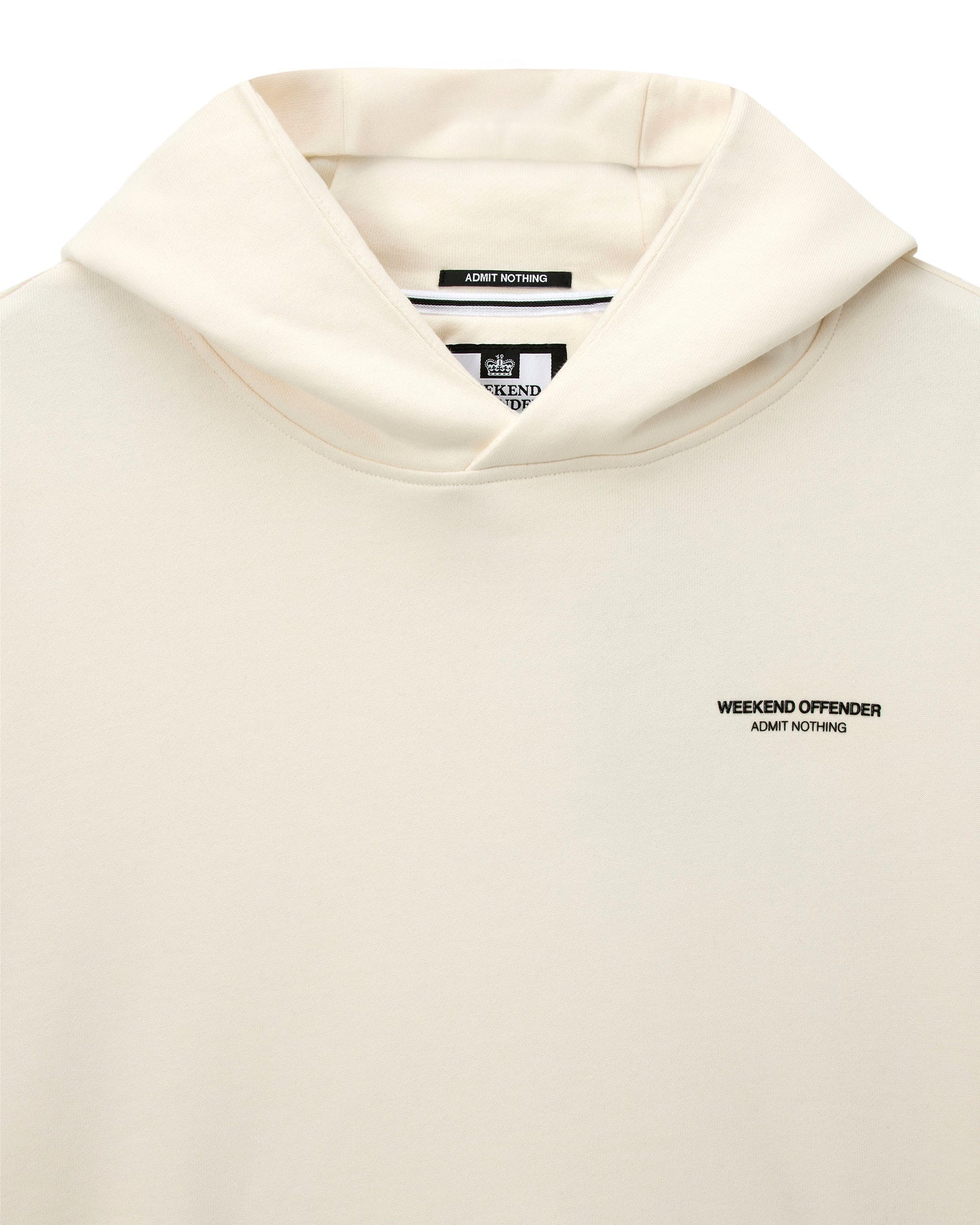 Weekend Offender Pares Hoodie Ghost/Black