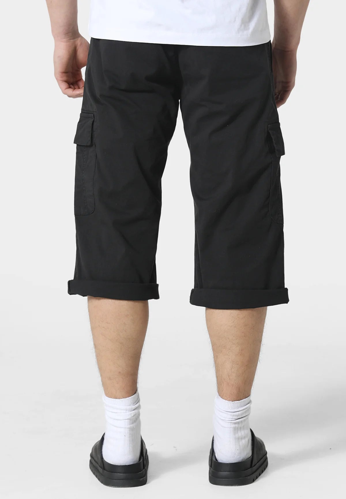 883 Police Hykeham Black Cargo Shorts