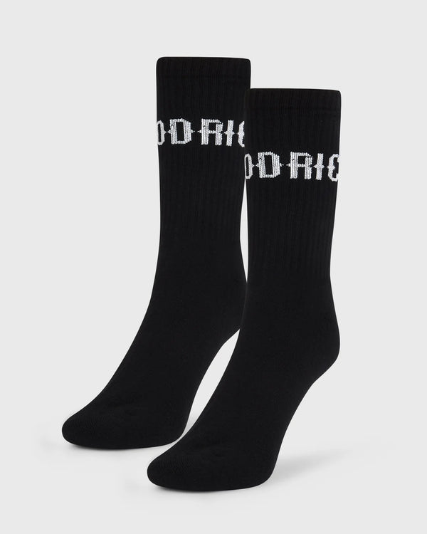 Hoodrich OG Core 3 Pack Crew Socks Grey/White/Black
