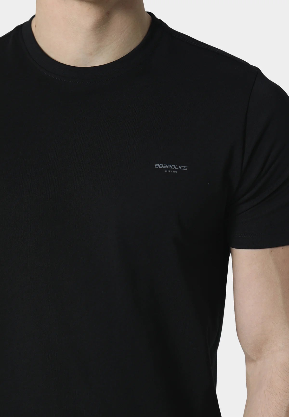 883 Police ICAS BLACK T-SHIRT