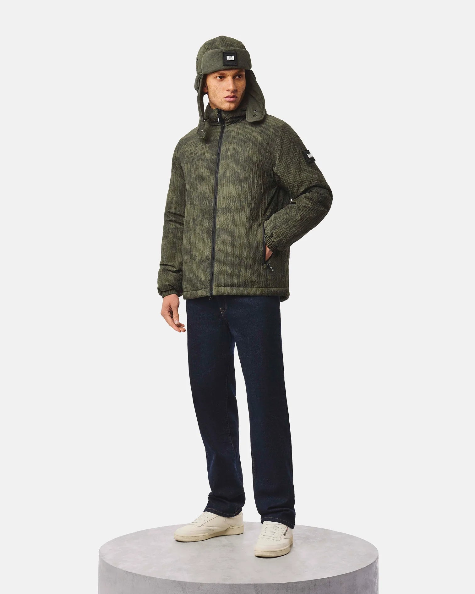 Weekend Offender Technician Ero Jacket Black Forest Green