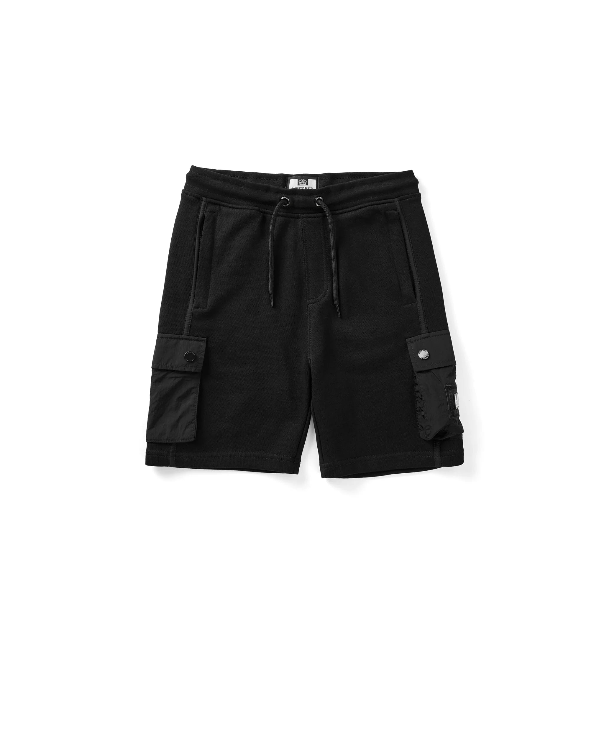 Weekend Offender Kids Nor'Easter Jogger Shorts - BLACK