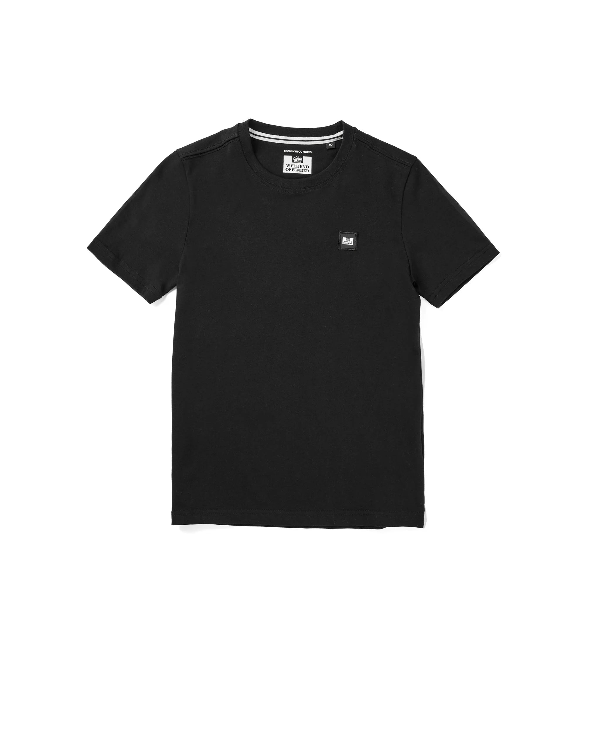 Weekend Offender Kids Brooklands T-Shirt - BLACK