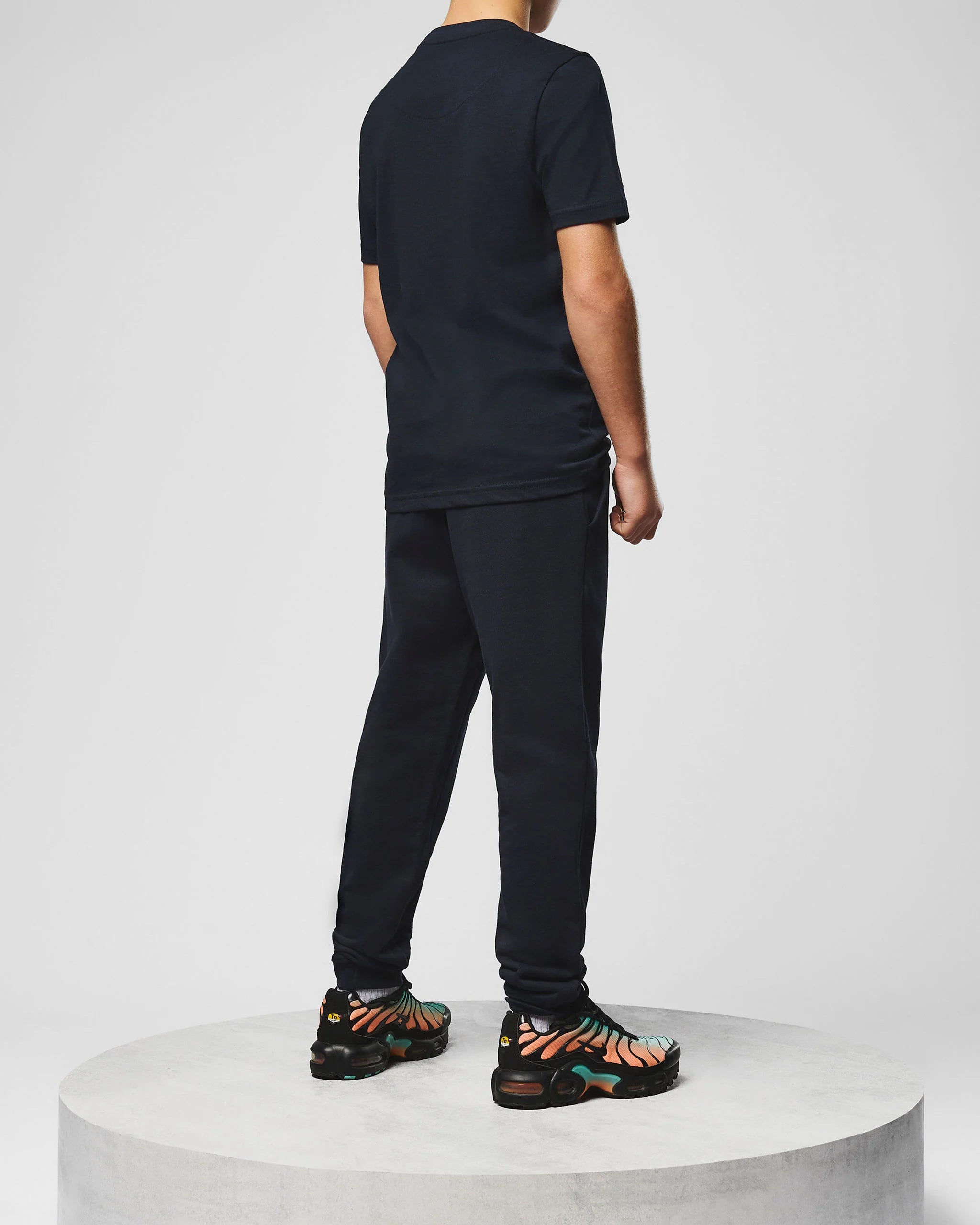 Weekend Offender Kids Santana Joggers Navy/White