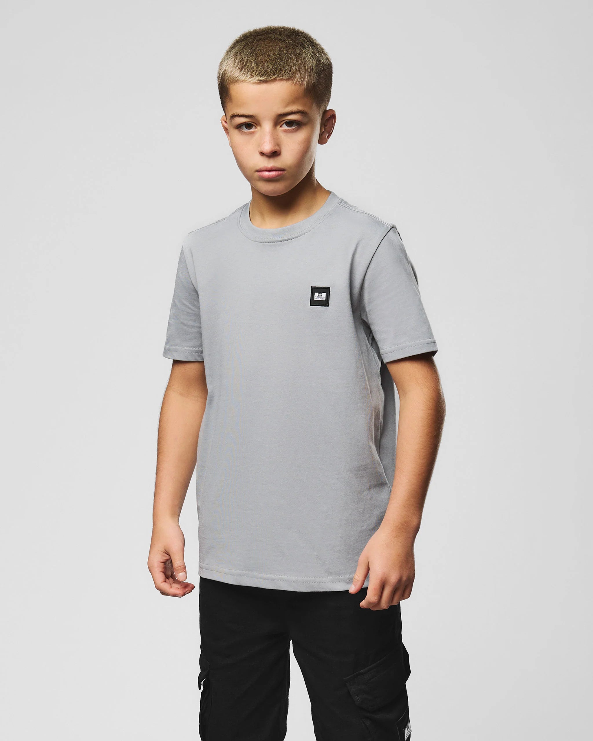 Weekend Offender Kids Brooklands T-Shirt - SMOKEY GREY