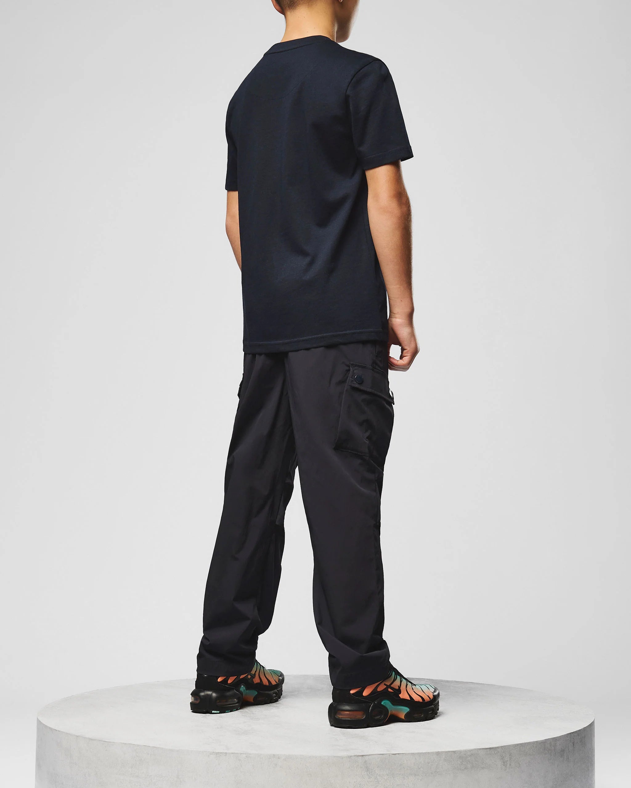 Weekend Offender Kids Zanardi Technical Cargo Pants Navy