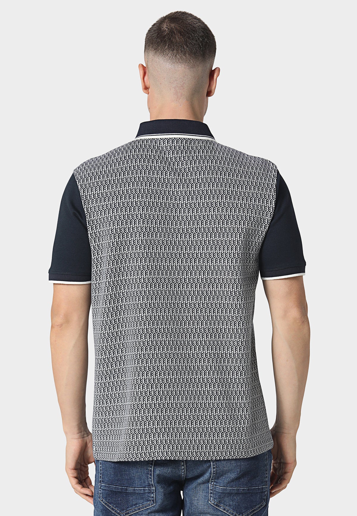 883 Police Lept Classic Polo Shirt Navy