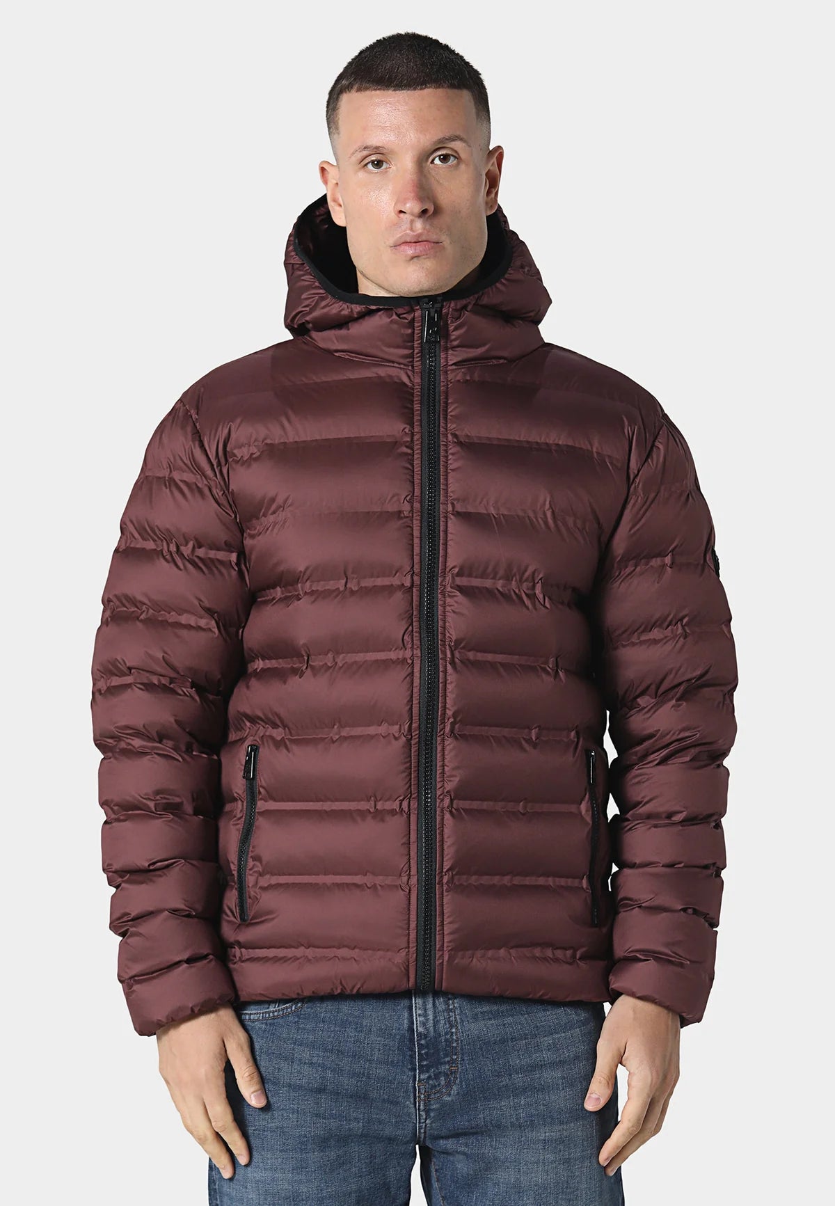 883 Police Lome Padded Jacket Maroon