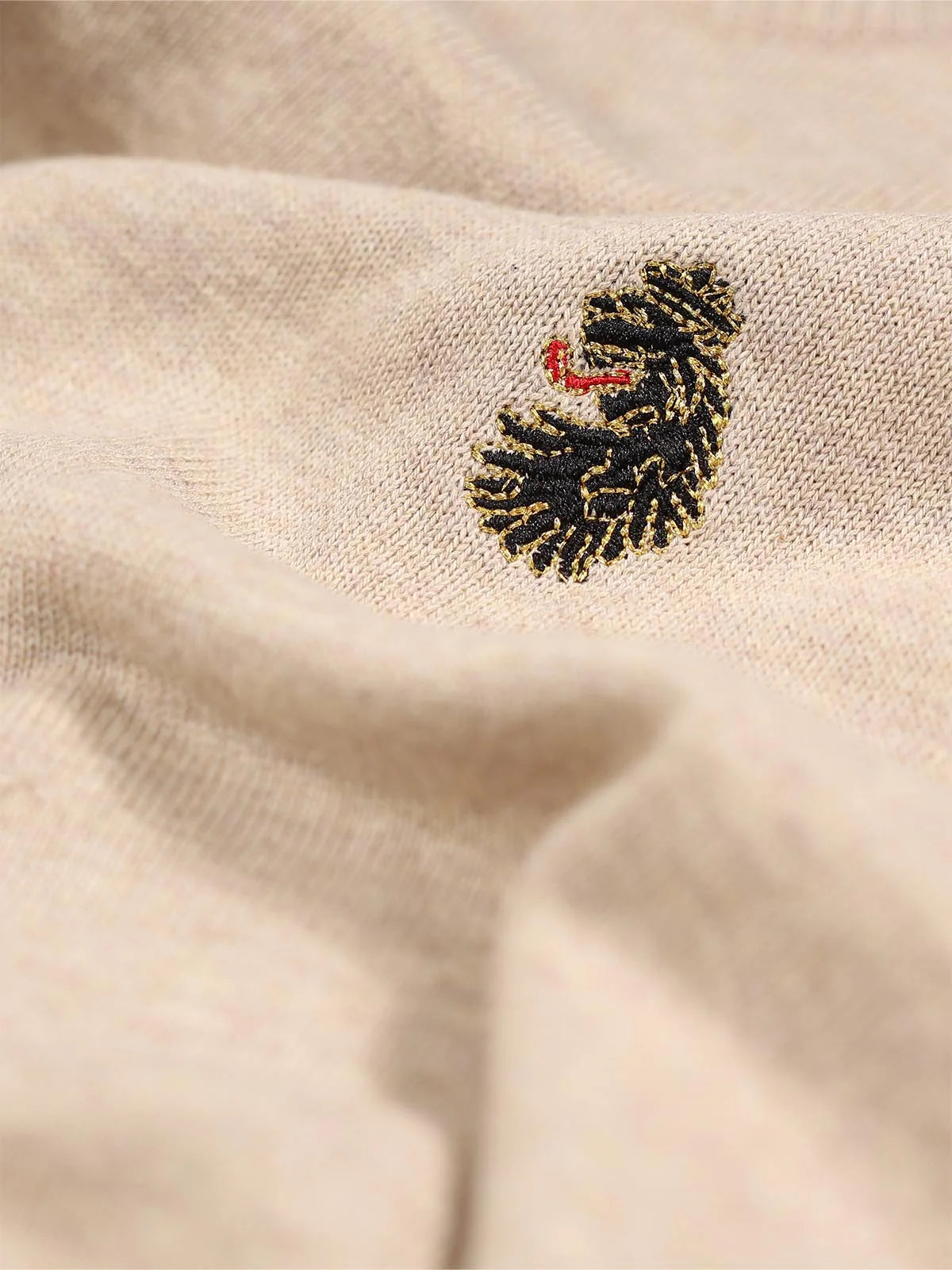 Luke 1977 gerard knitted jumper - stone marle