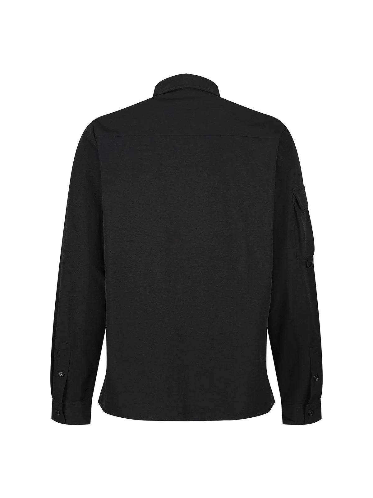 Luke Est 1977 hulun technical nylon overshirt - black