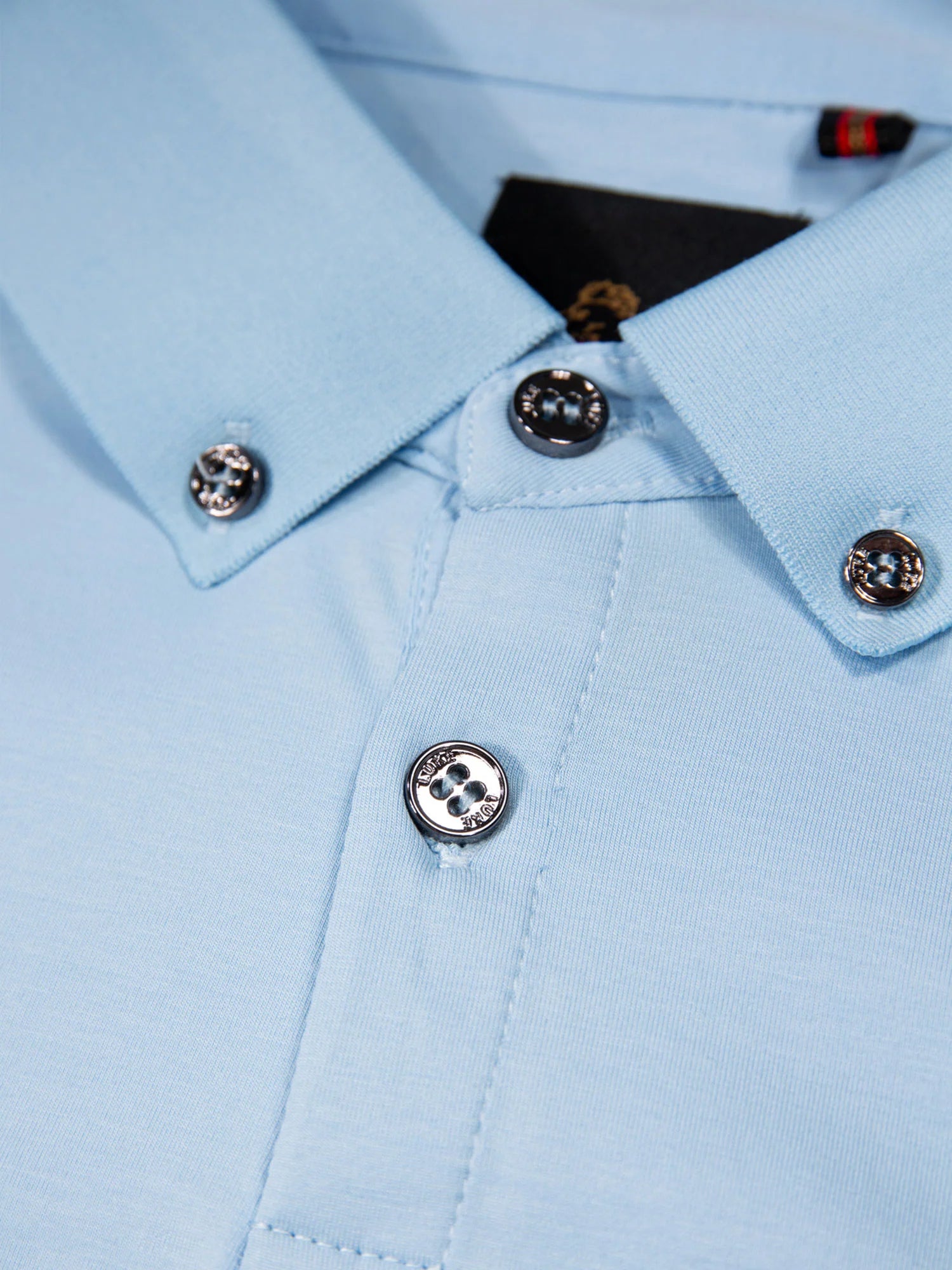 Luke Est 1977 MACAU PREMIUM MODAL POLO - SKY BLUE