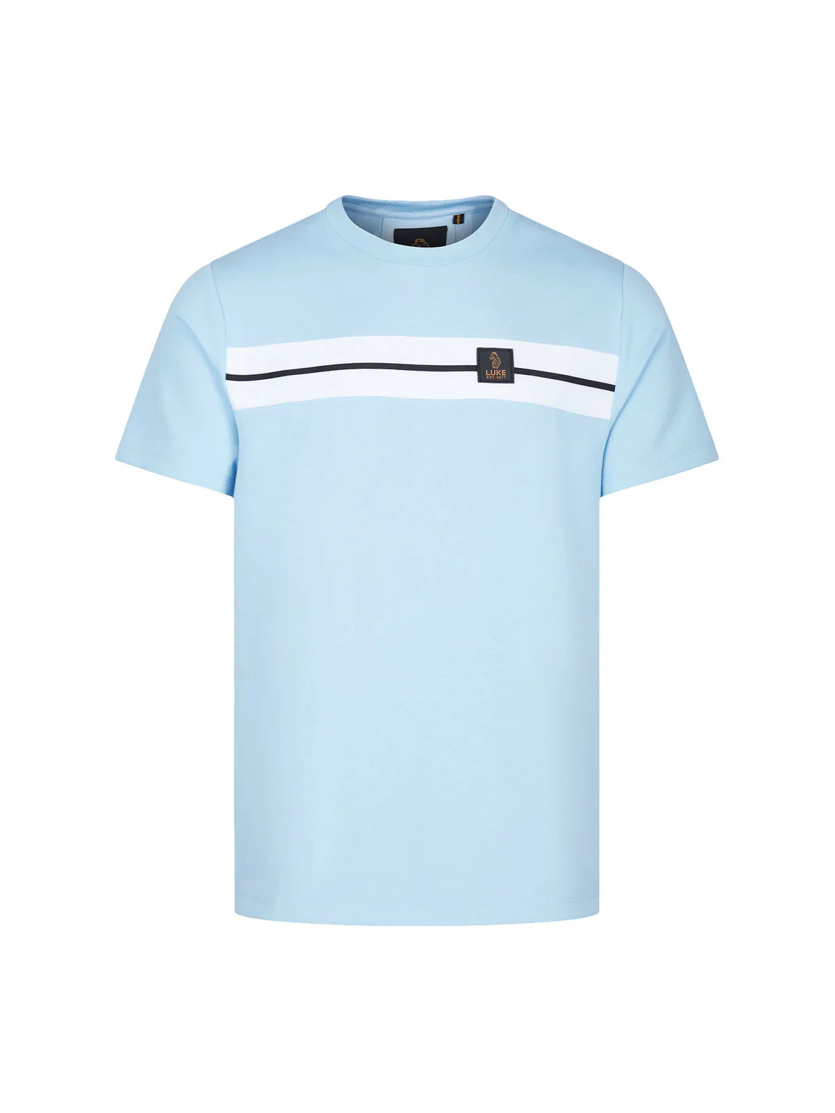 LUKE EST 1977 Hopkins 1000 T-Shirt SKY/WHITE