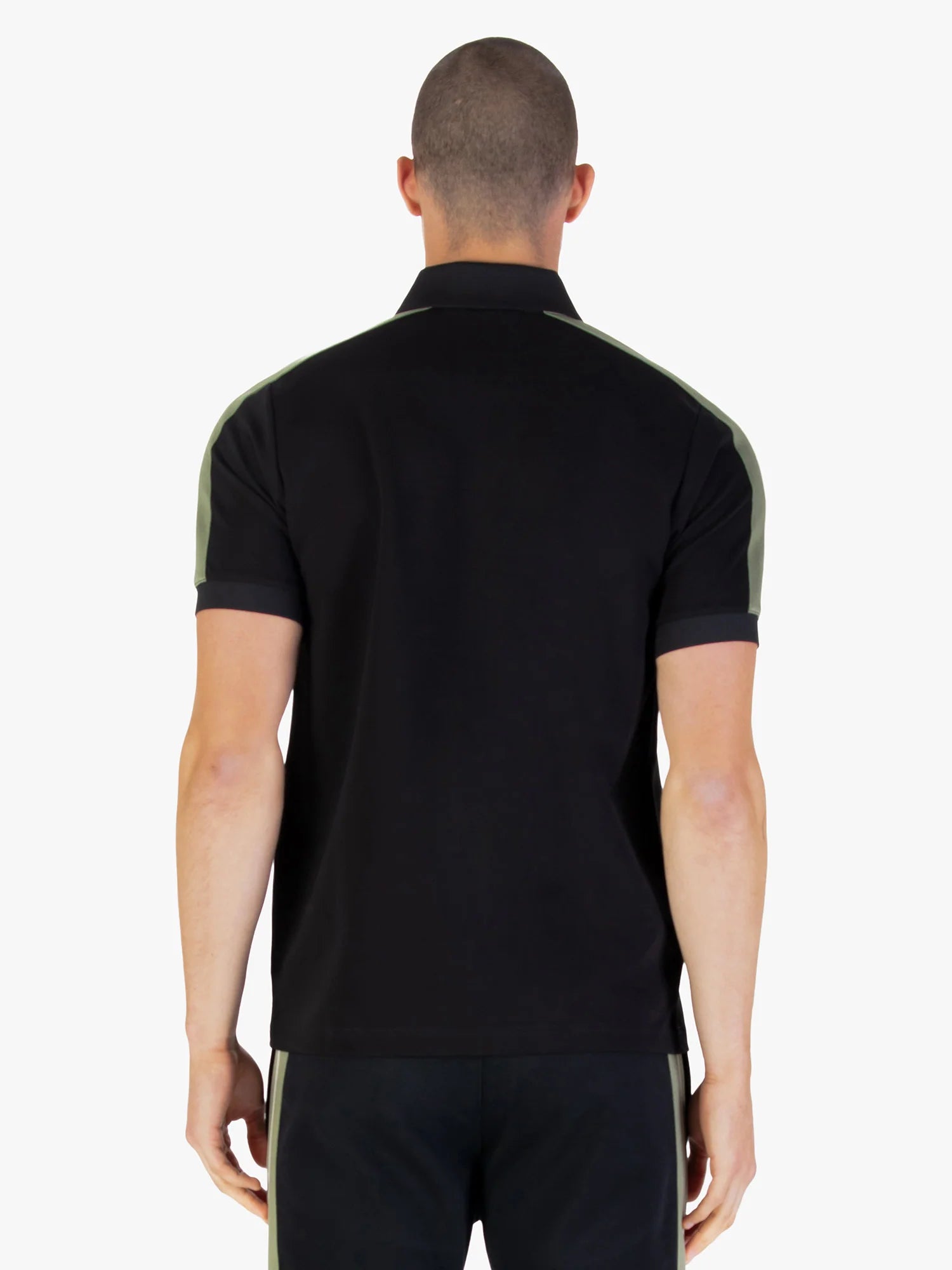 Luke Est 1977 CALTECH 1000 ZIP POLO - BLACK